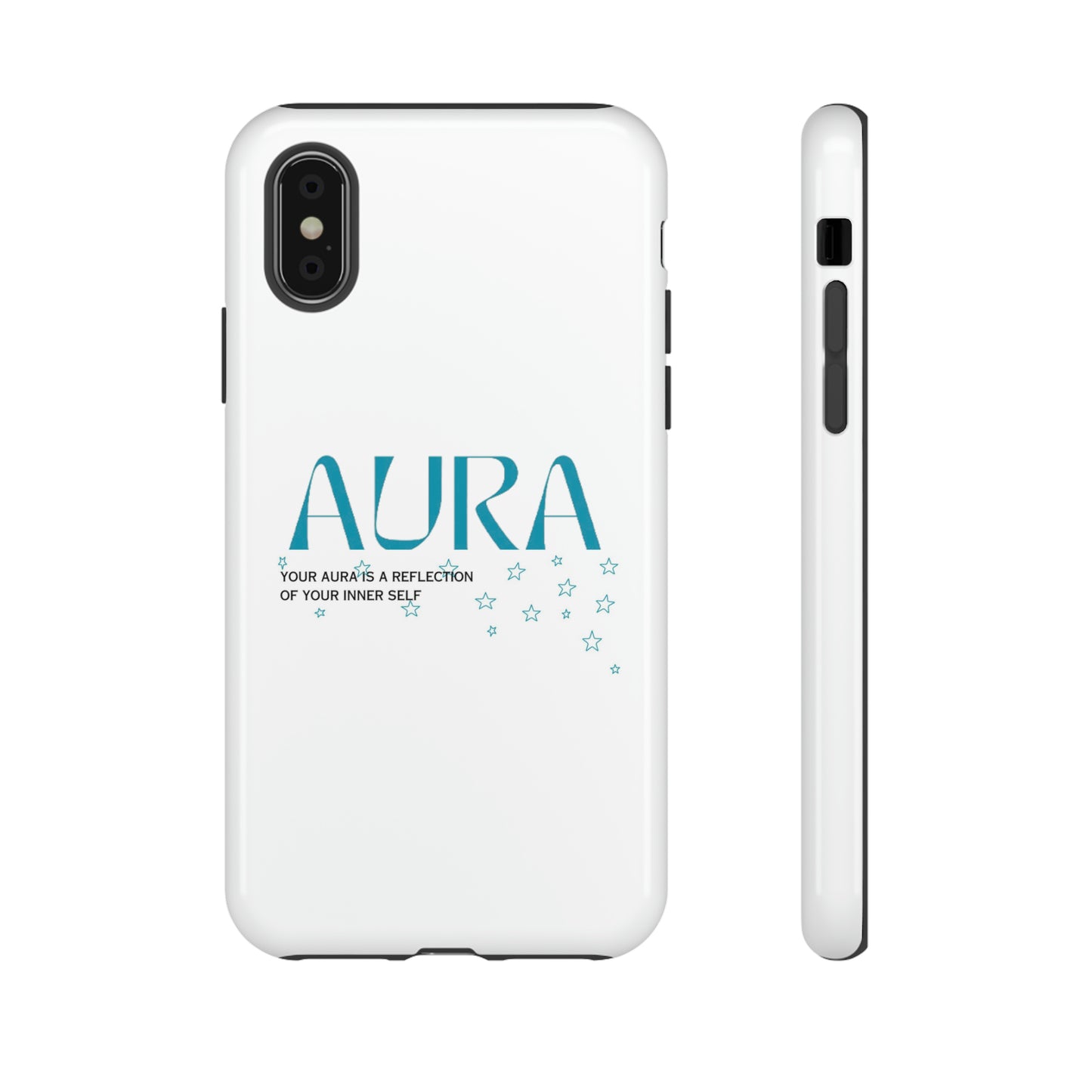 Aura Apparel LOGO "YOUR AURA IS A REFLECTION OF YOUR INNER SELF" Phone Tough Cases