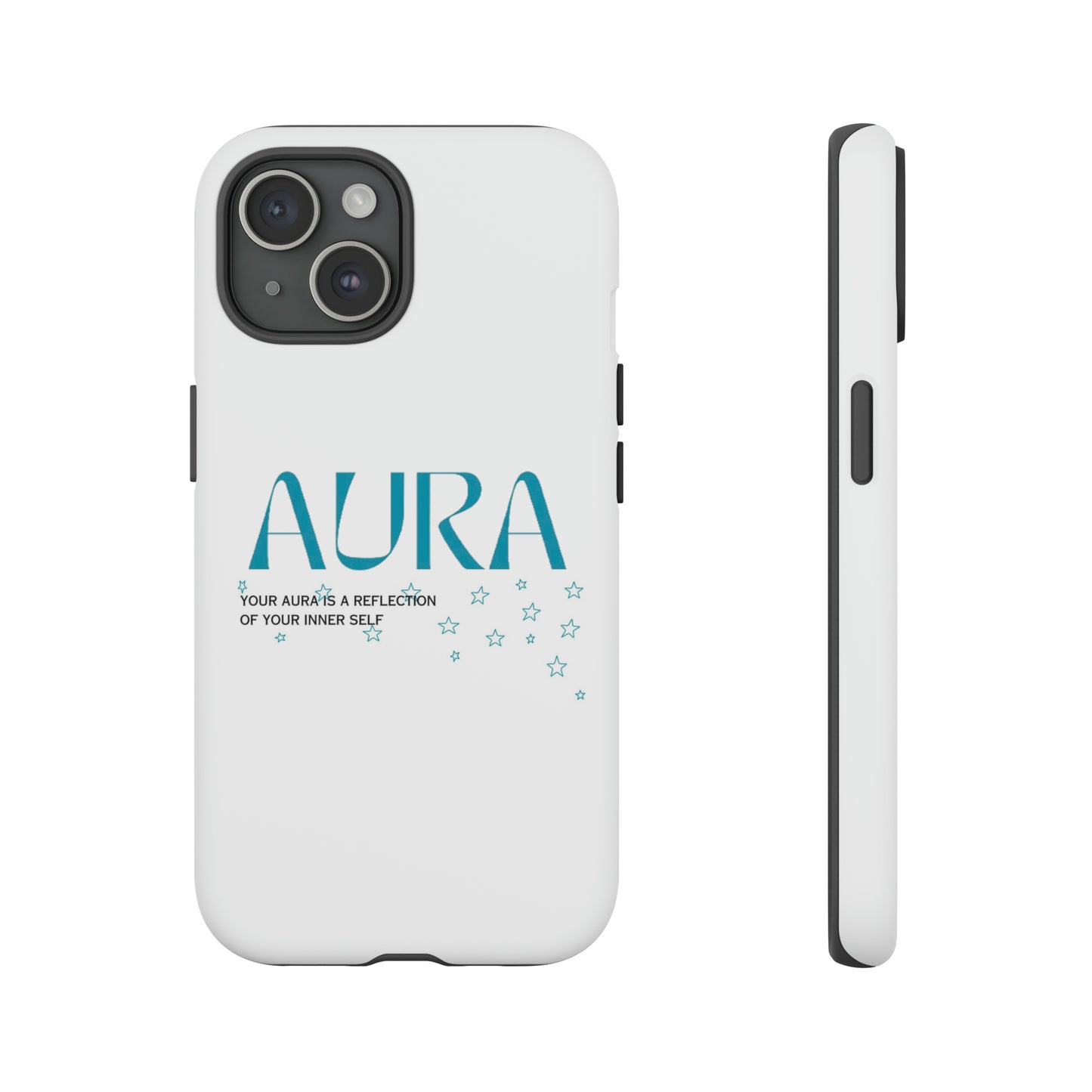 Aura Apparel LOGO "YOUR AURA IS A REFLECTION OF YOUR INNER SELF" Phone Tough Cases