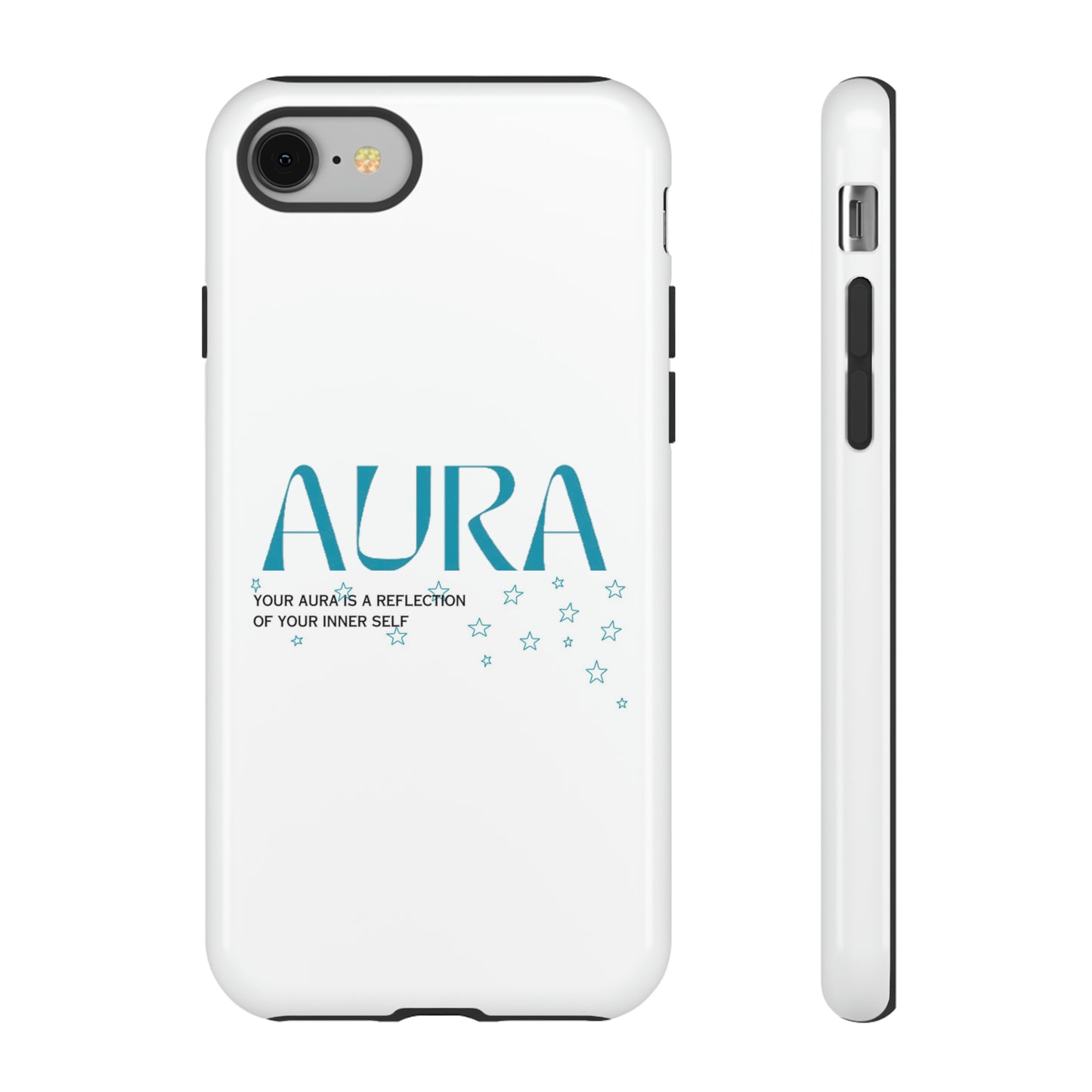 Aura Apparel LOGO "YOUR AURA IS A REFLECTION OF YOUR INNER SELF" Phone Tough Cases