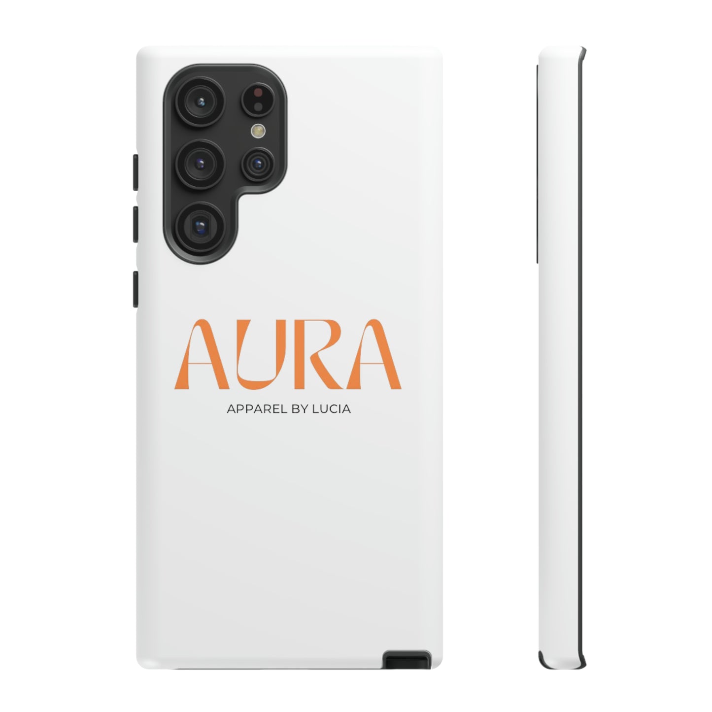 Orange Aura Apparel LOGO Tough Cases