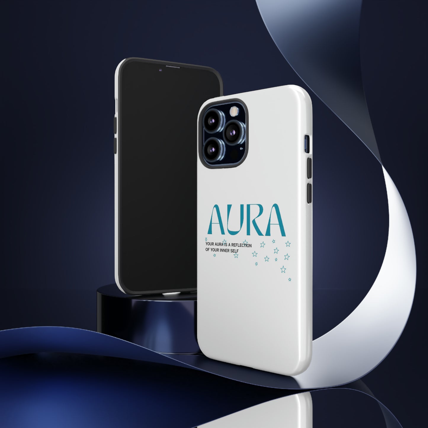 Aura Apparel LOGO "YOUR AURA IS A REFLECTION OF YOUR INNER SELF" Phone Tough Cases