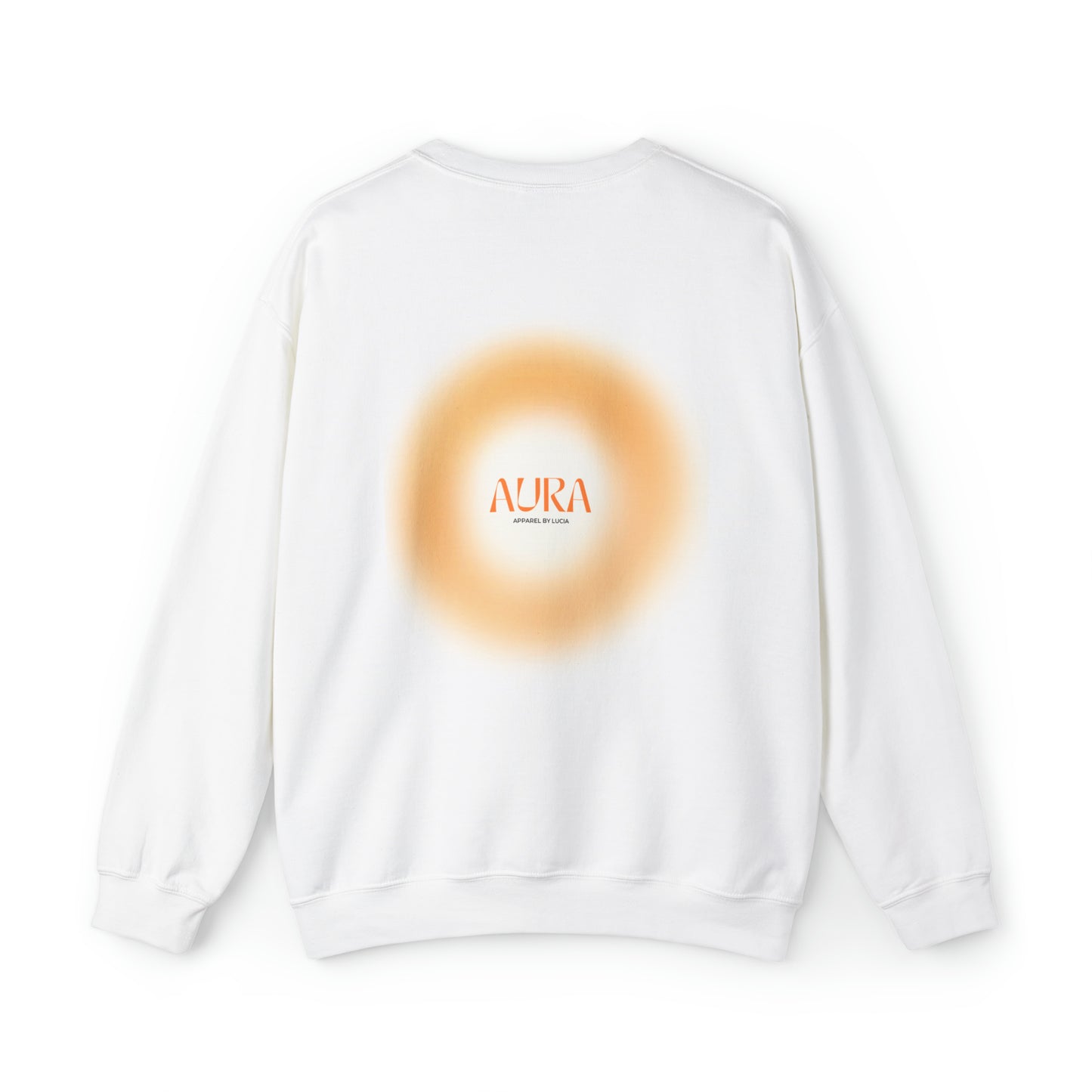 Orange Aura Apparel LOGO Unisex Heavy Blend™ Crewneck Sweatshirt