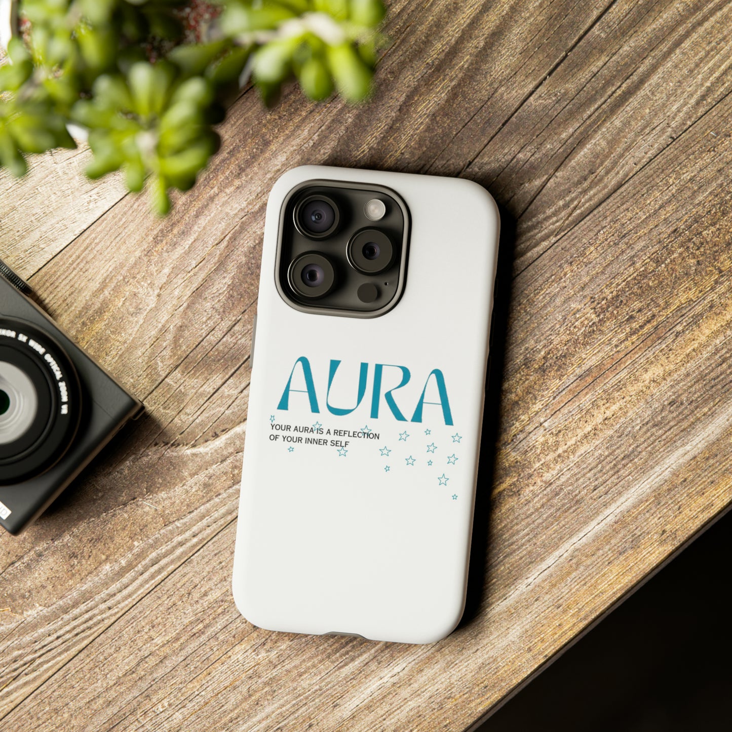 Aura Apparel LOGO "YOUR AURA IS A REFLECTION OF YOUR INNER SELF" Phone Tough Cases