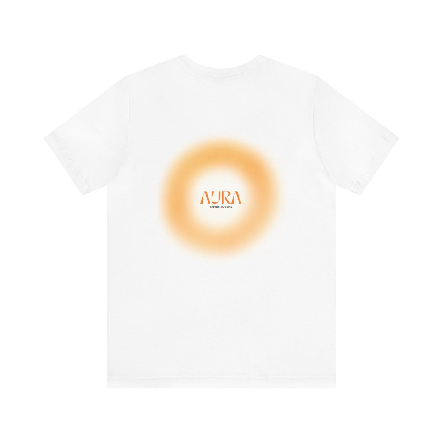 Orange Aura Apparel LOGO Unisex Jersey Short Sleeve Tee