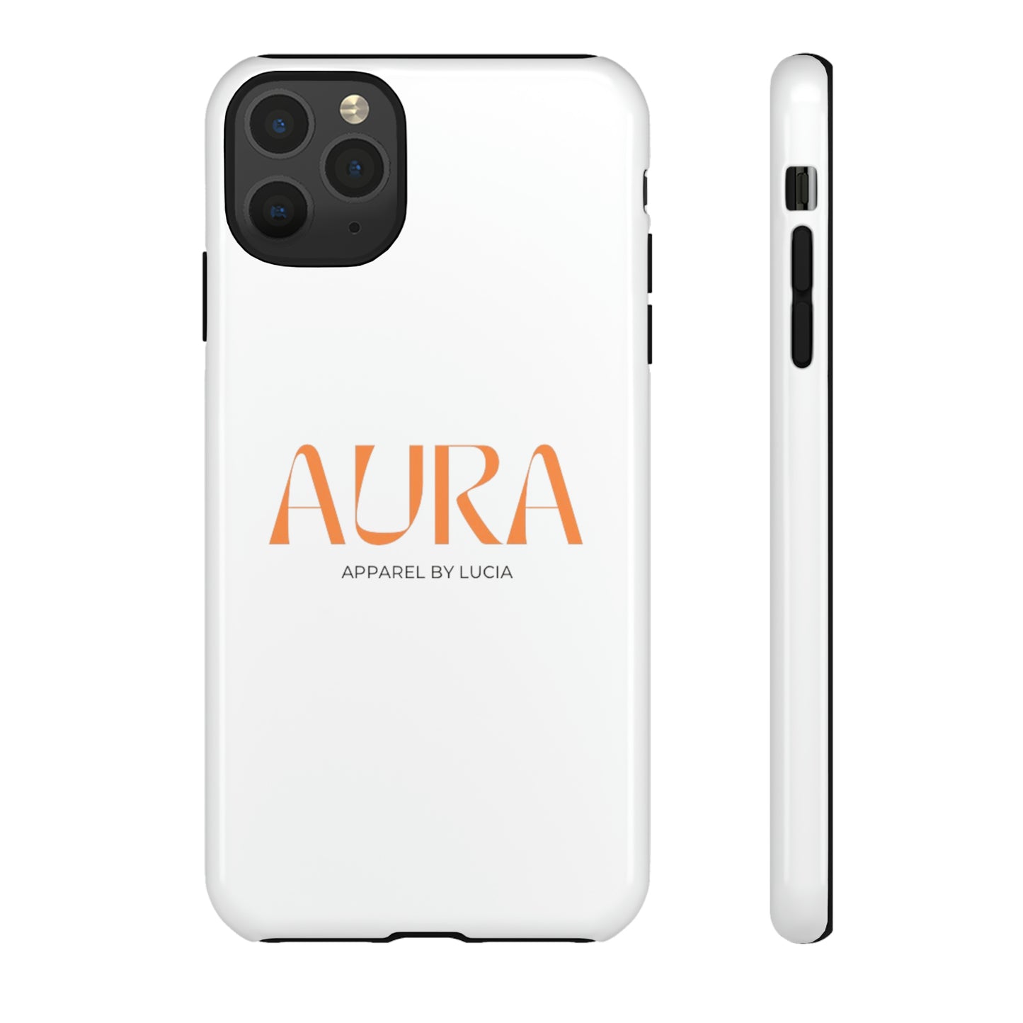 Orange Aura Apparel LOGO Tough Cases