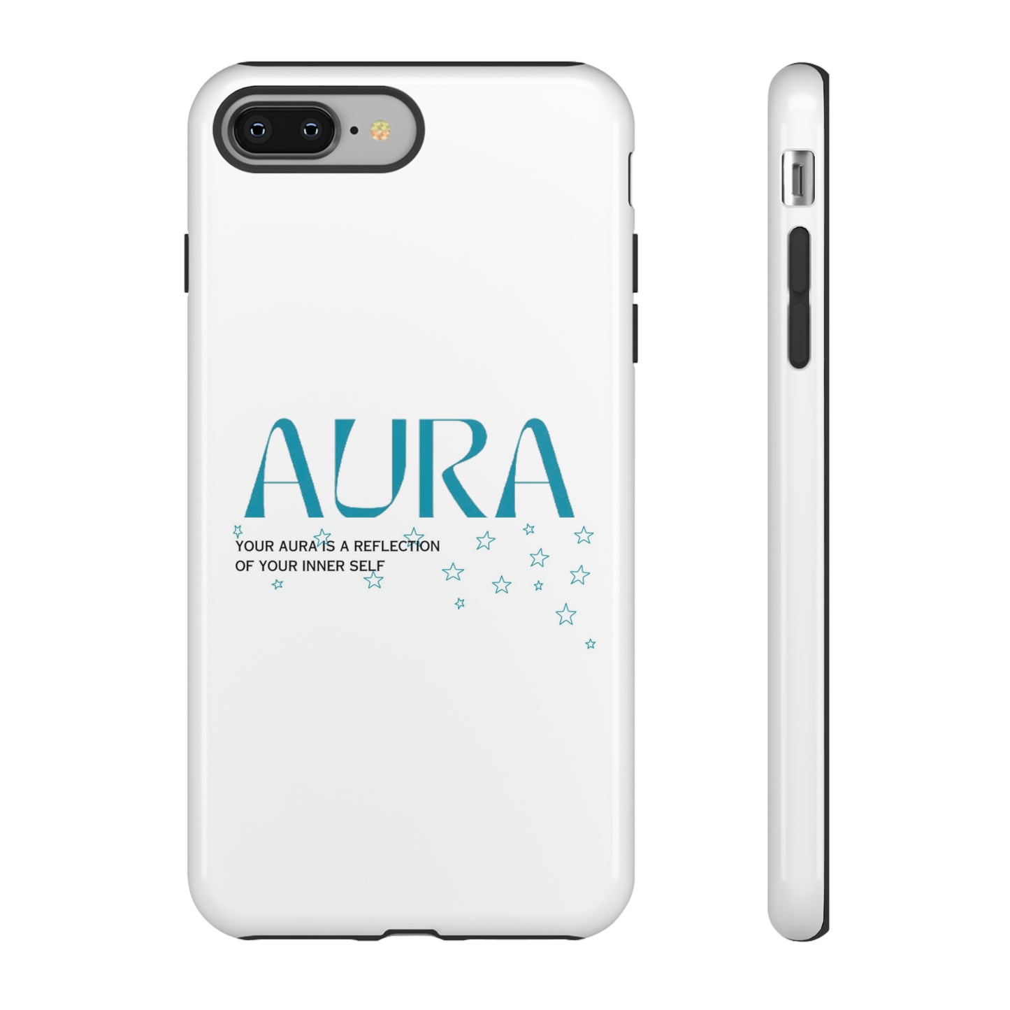 Aura Apparel LOGO "YOUR AURA IS A REFLECTION OF YOUR INNER SELF" Phone Tough Cases