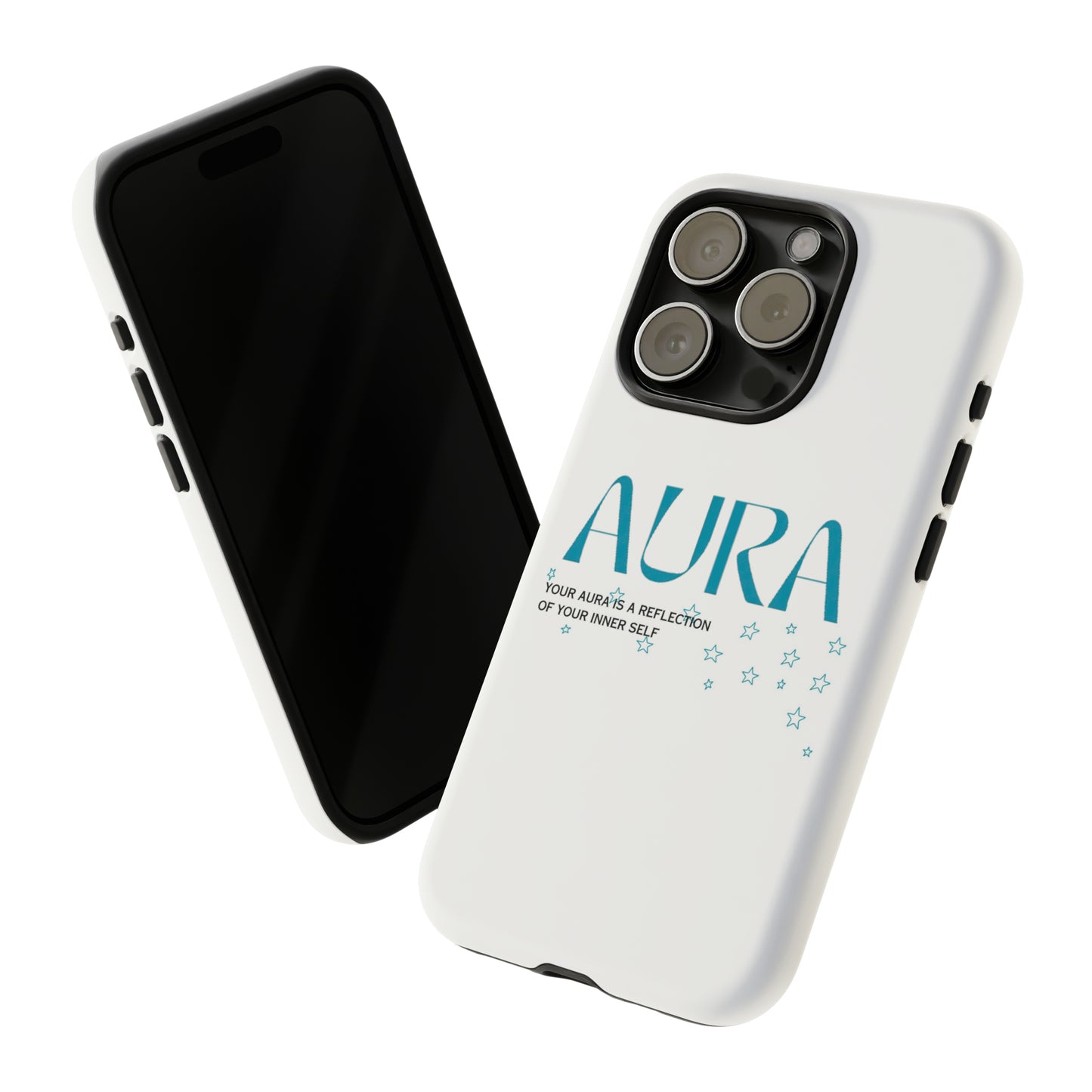 Aura Apparel LOGO "YOUR AURA IS A REFLECTION OF YOUR INNER SELF" Phone Tough Cases