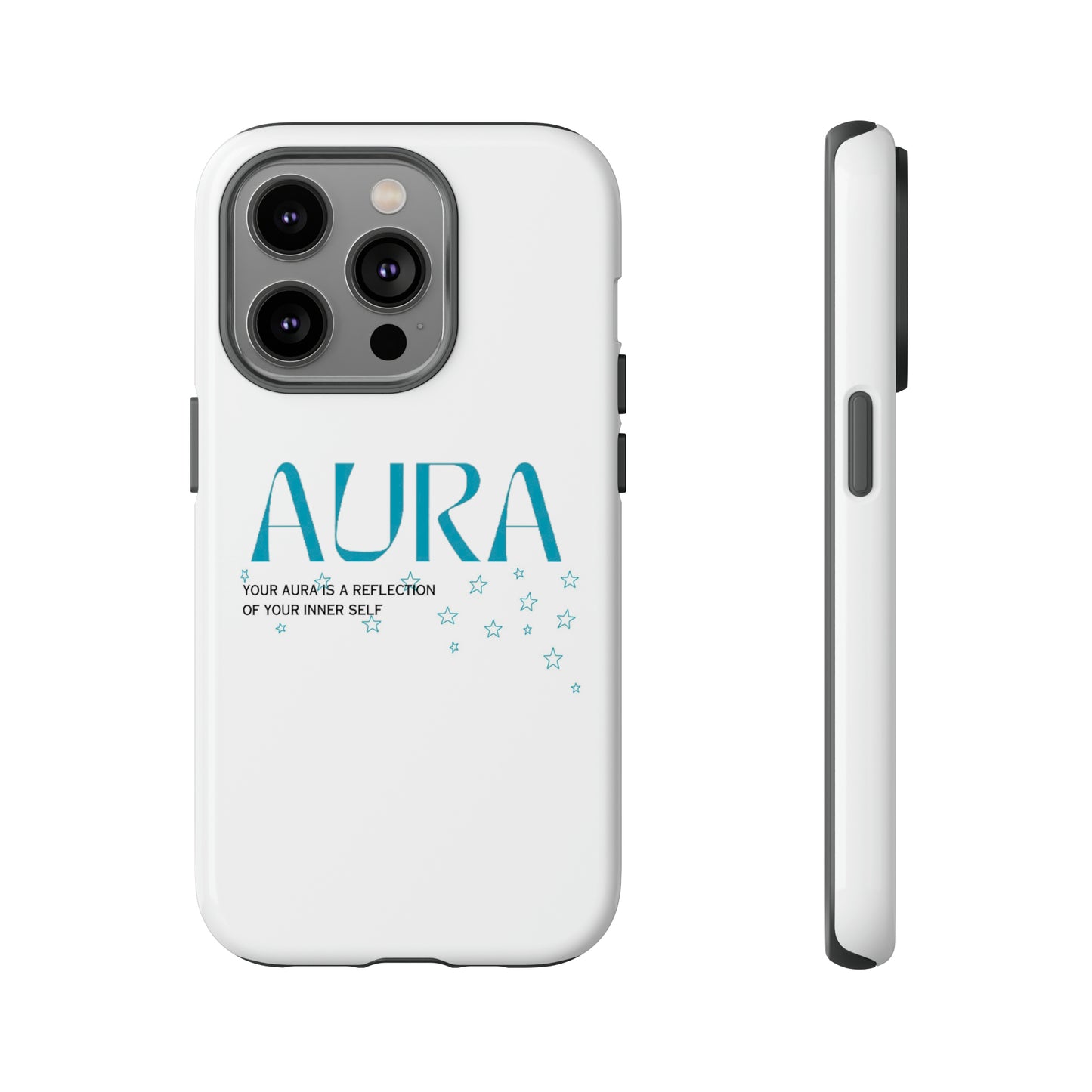 Aura Apparel LOGO "YOUR AURA IS A REFLECTION OF YOUR INNER SELF" Phone Tough Cases