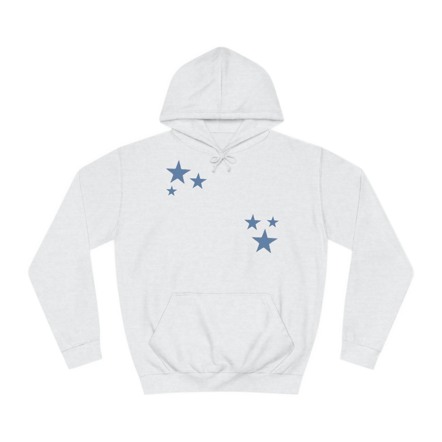 Aura Apparel Stars Unisex College Hoodie