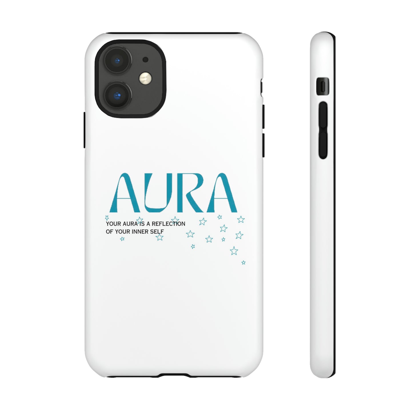 Aura Apparel LOGO "YOUR AURA IS A REFLECTION OF YOUR INNER SELF" Phone Tough Cases