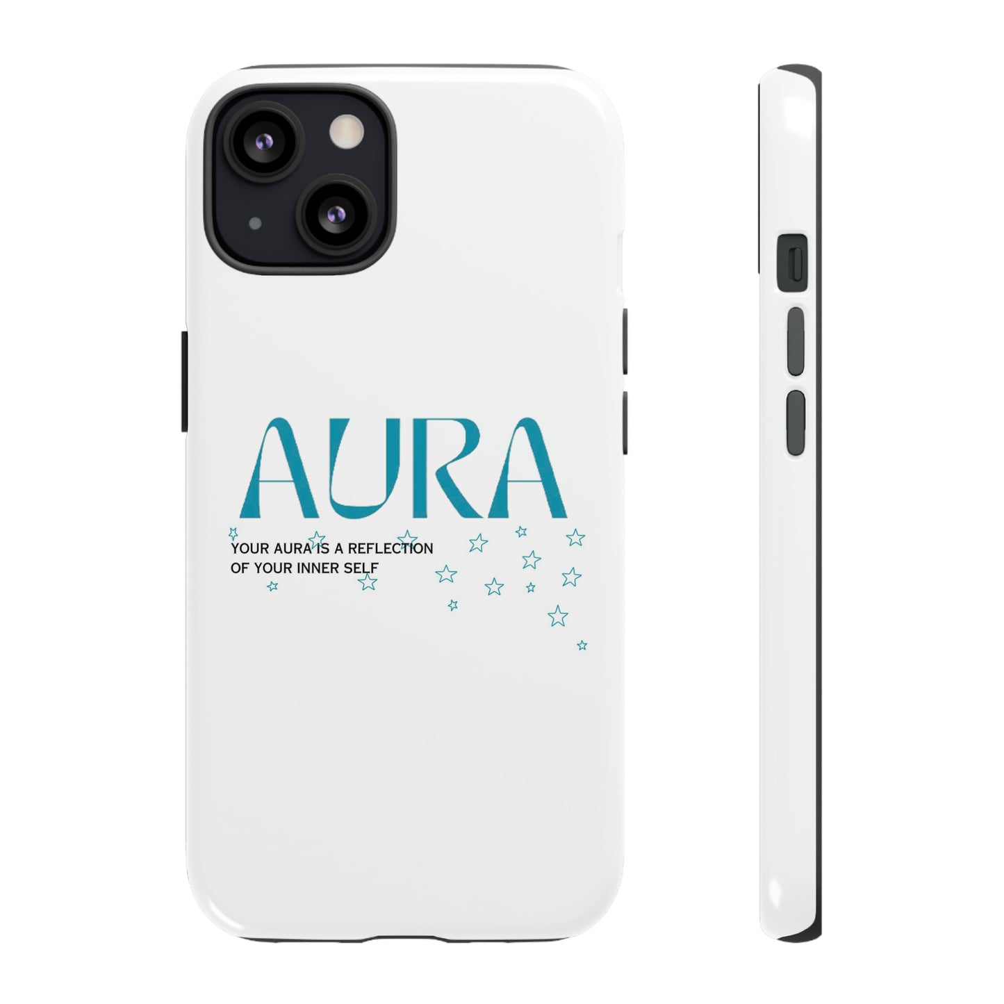 Aura Apparel LOGO "YOUR AURA IS A REFLECTION OF YOUR INNER SELF" Phone Tough Cases