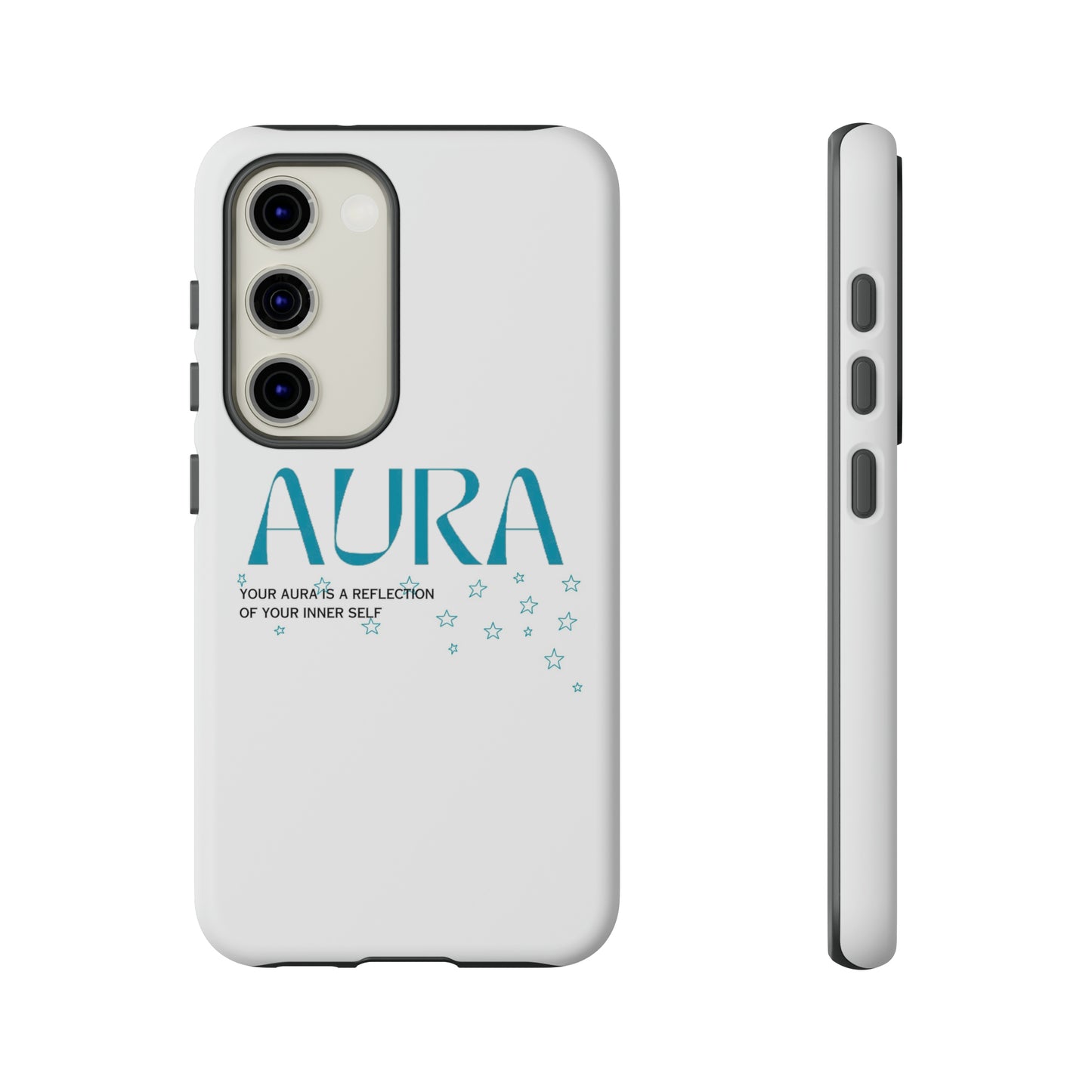 Aura Apparel LOGO "YOUR AURA IS A REFLECTION OF YOUR INNER SELF" Phone Tough Cases