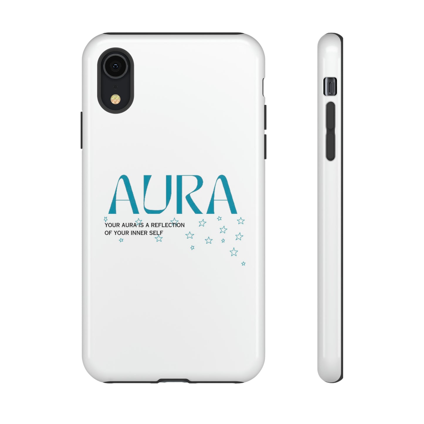 Aura Apparel LOGO "YOUR AURA IS A REFLECTION OF YOUR INNER SELF" Phone Tough Cases