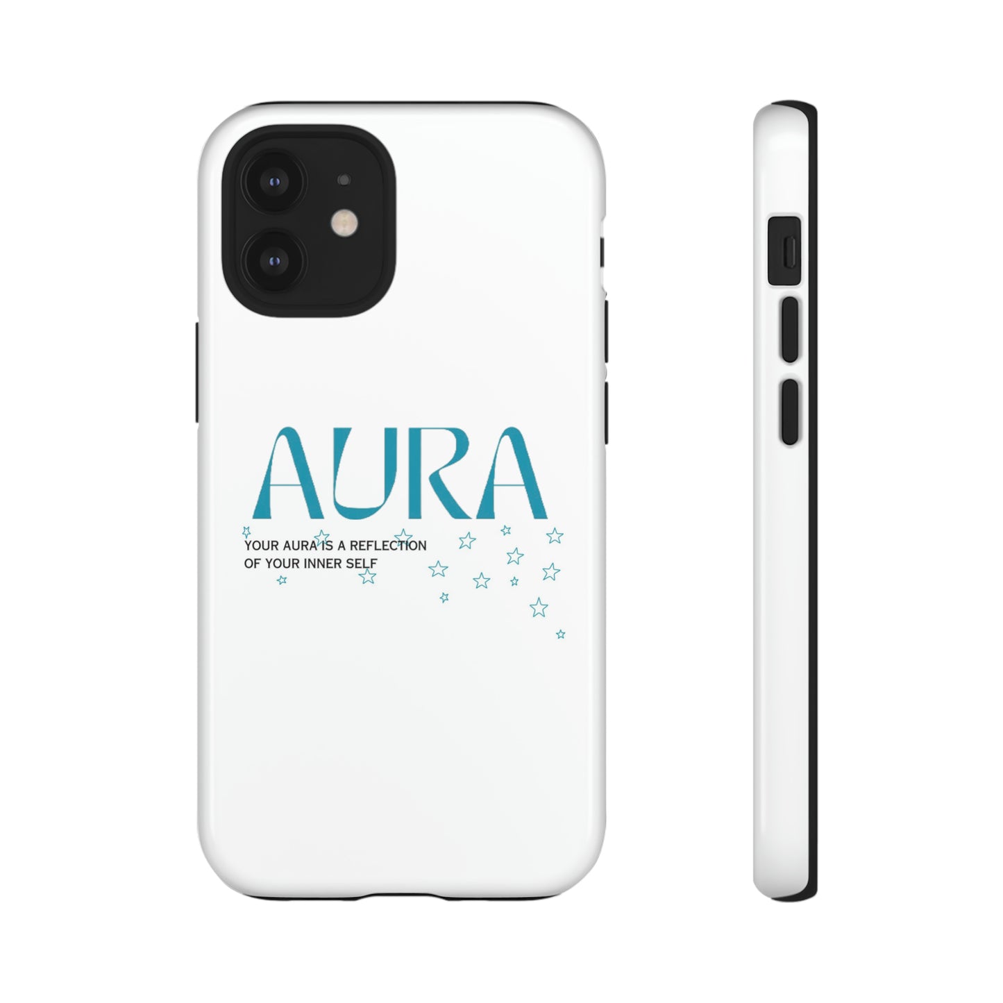 Aura Apparel LOGO "YOUR AURA IS A REFLECTION OF YOUR INNER SELF" Phone Tough Cases