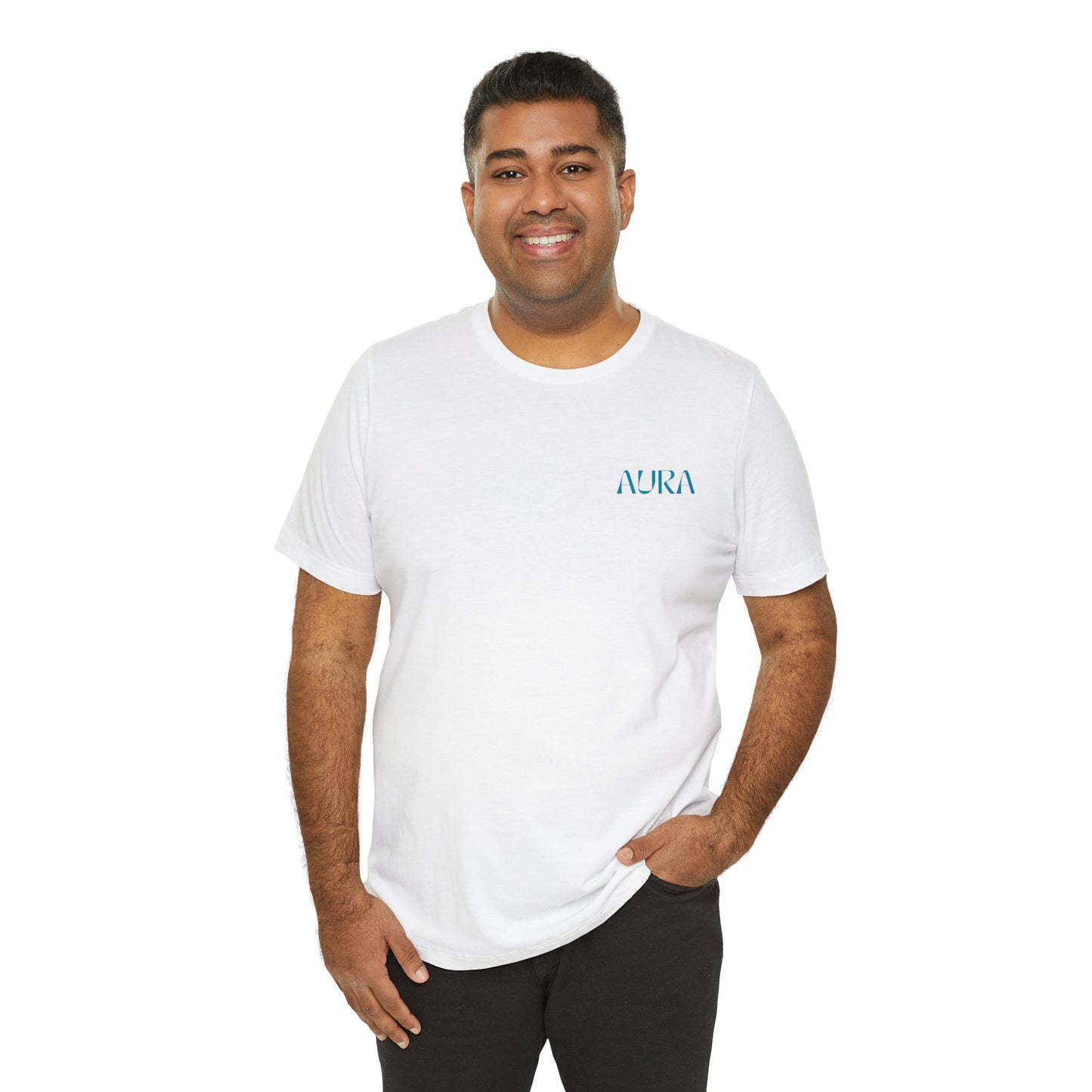 Aura Apparel LOGO "YOUR AURA IS A REFLECTION OF YOUR INNER SELF" Unisex Jersey Short Sleeve Tee