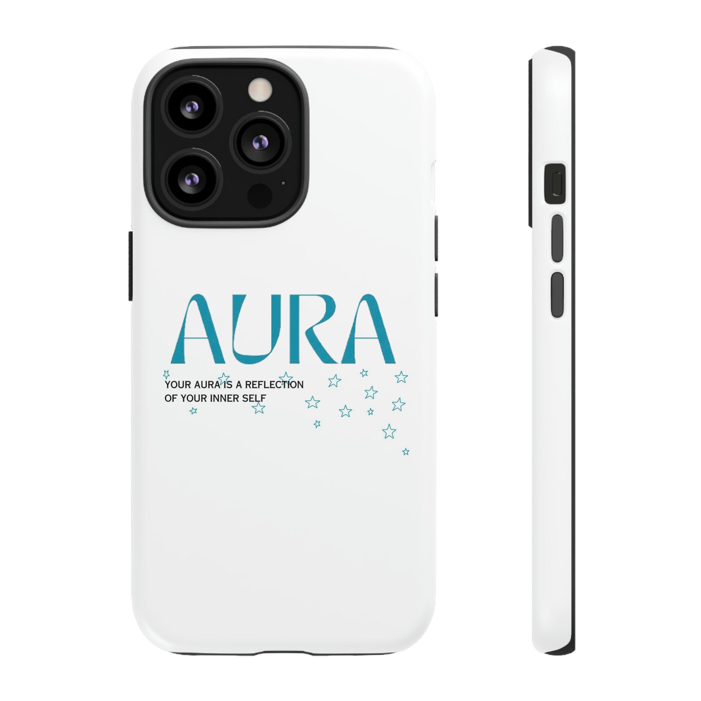 Aura Apparel LOGO "YOUR AURA IS A REFLECTION OF YOUR INNER SELF" Phone Tough Cases