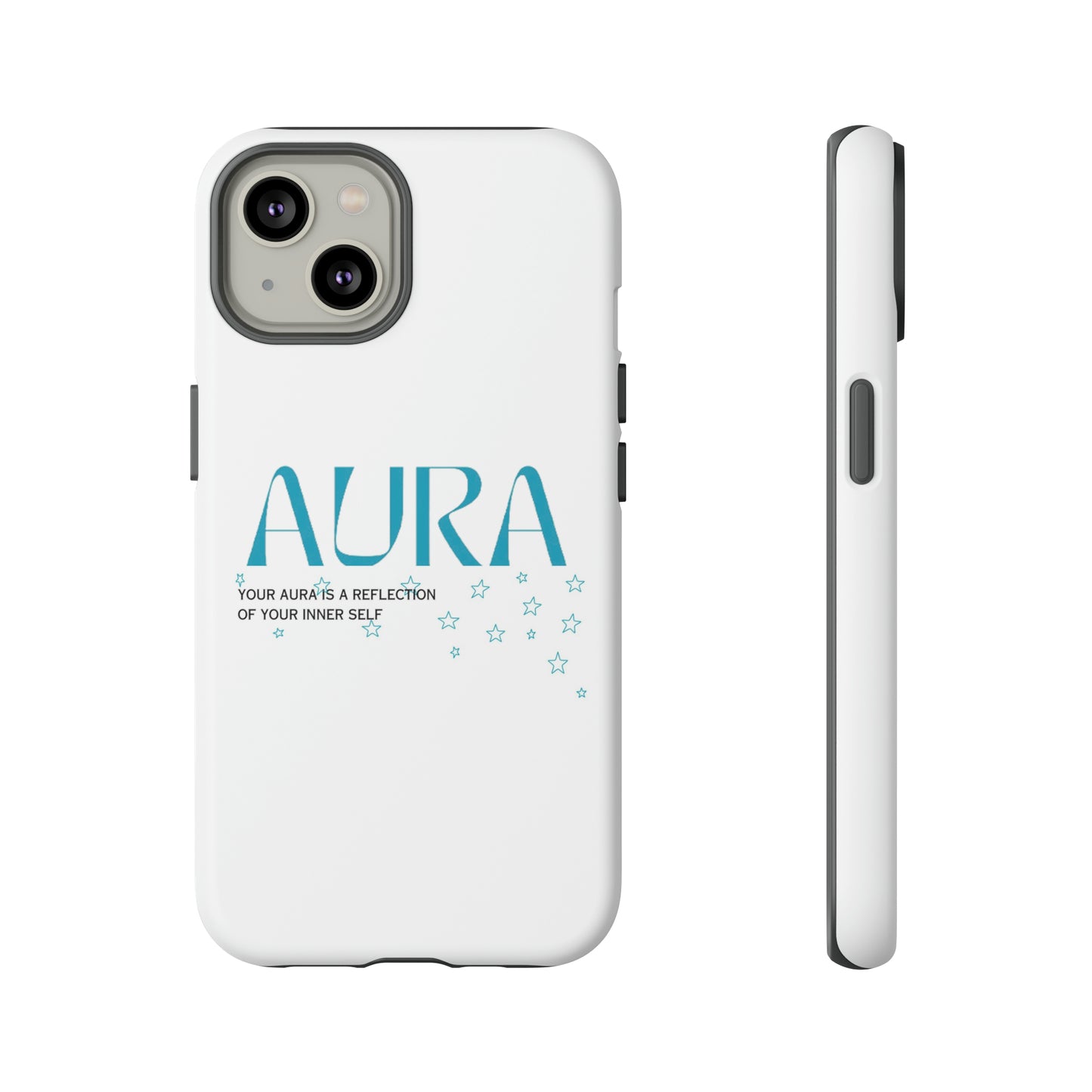 Aura Apparel LOGO "YOUR AURA IS A REFLECTION OF YOUR INNER SELF" Phone Tough Cases