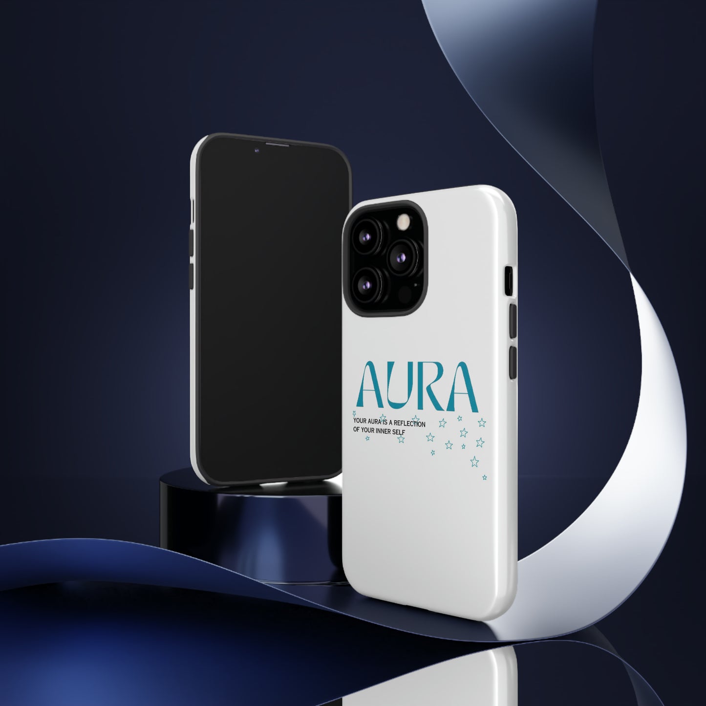 Aura Apparel LOGO "YOUR AURA IS A REFLECTION OF YOUR INNER SELF" Phone Tough Cases