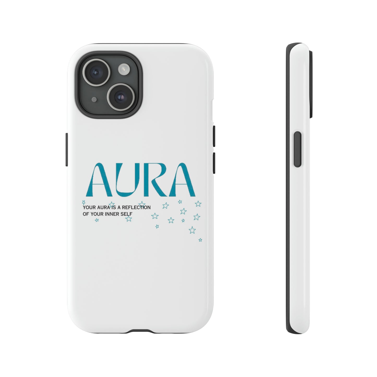 Aura Apparel LOGO "YOUR AURA IS A REFLECTION OF YOUR INNER SELF" Phone Tough Cases