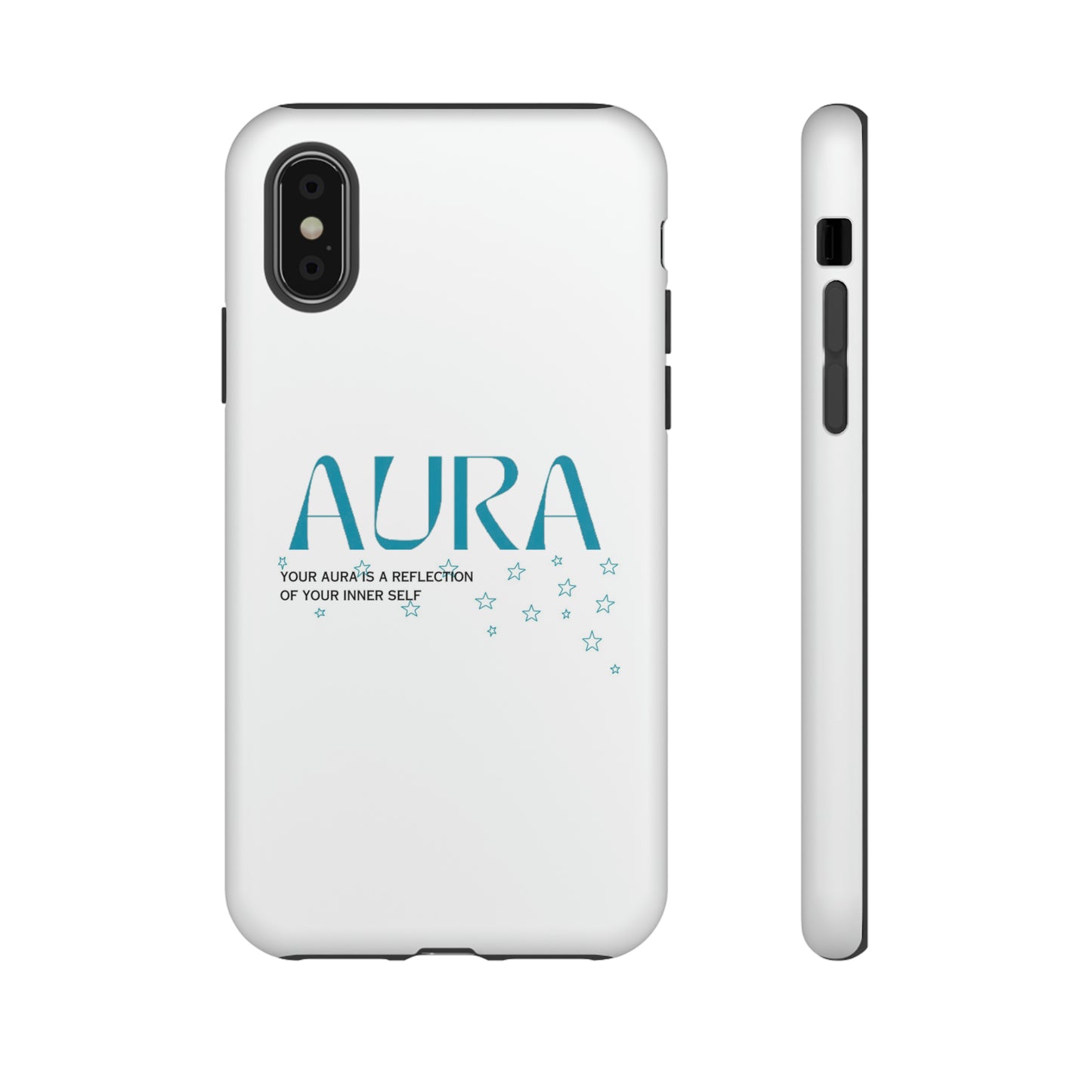 Aura Apparel LOGO "YOUR AURA IS A REFLECTION OF YOUR INNER SELF" Phone Tough Cases