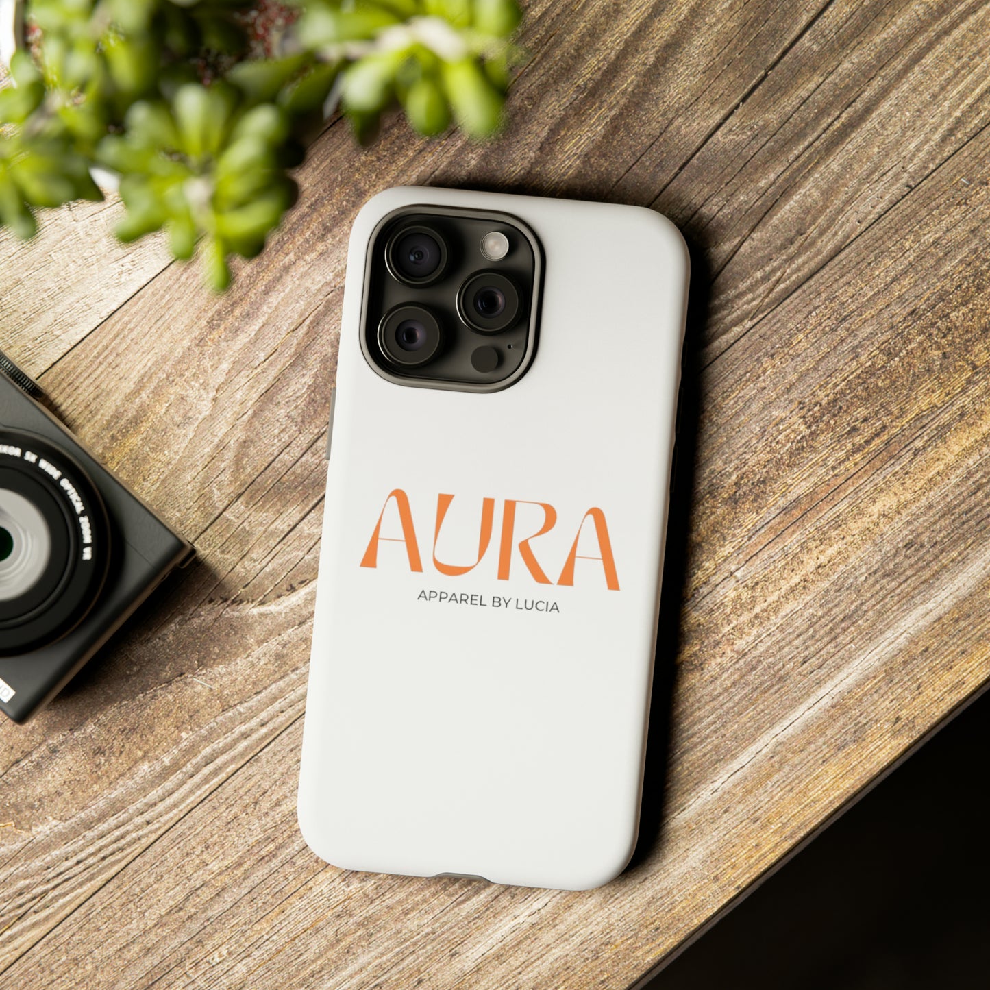 Orange Aura Apparel LOGO Tough Cases