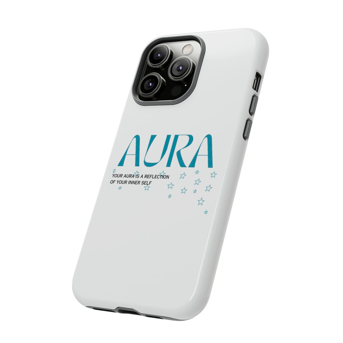 Aura Apparel LOGO "YOUR AURA IS A REFLECTION OF YOUR INNER SELF" Phone Tough Cases