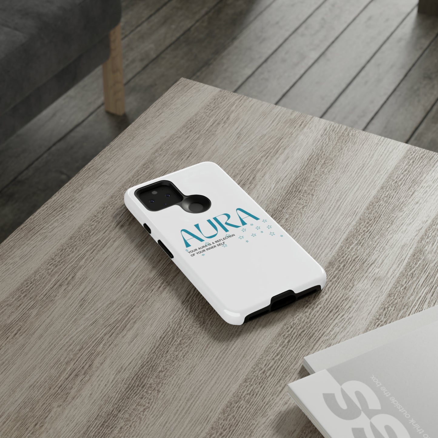 Aura Apparel LOGO "YOUR AURA IS A REFLECTION OF YOUR INNER SELF" Phone Tough Cases