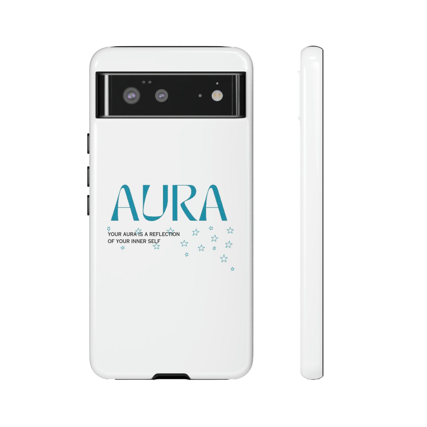 Aura Apparel LOGO "YOUR AURA IS A REFLECTION OF YOUR INNER SELF" Phone Tough Cases