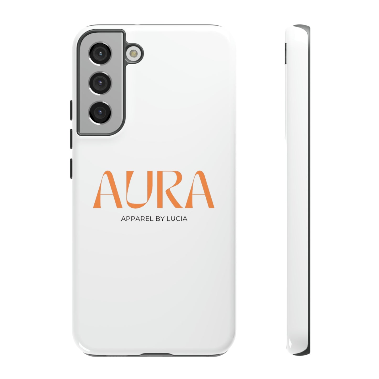 Orange Aura Apparel LOGO Tough Cases