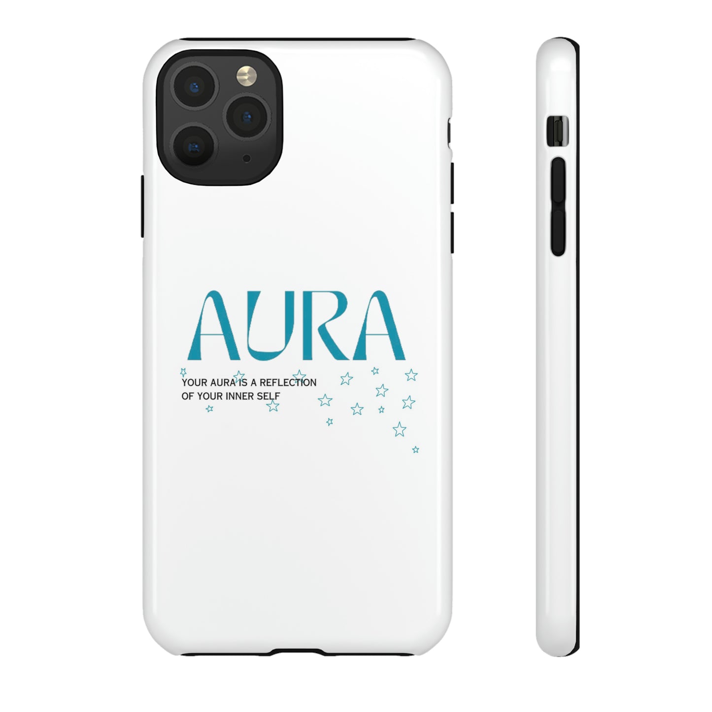 Aura Apparel LOGO "YOUR AURA IS A REFLECTION OF YOUR INNER SELF" Phone Tough Cases