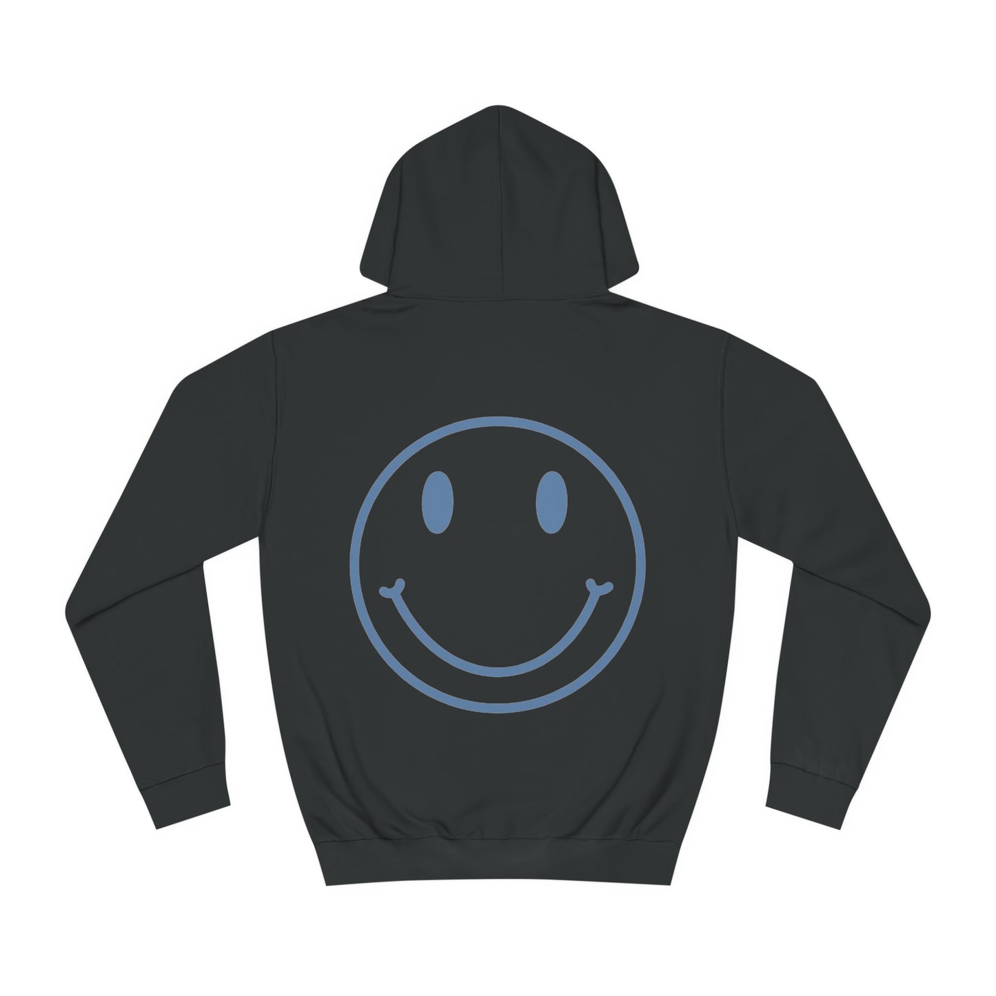 Aura Apparel Blue Smile Hoodie Unisex College Hoodie