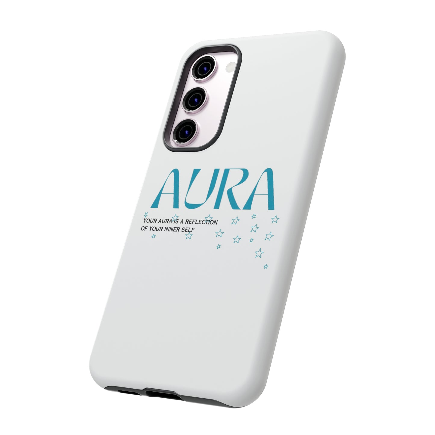 Aura Apparel LOGO "YOUR AURA IS A REFLECTION OF YOUR INNER SELF" Phone Tough Cases