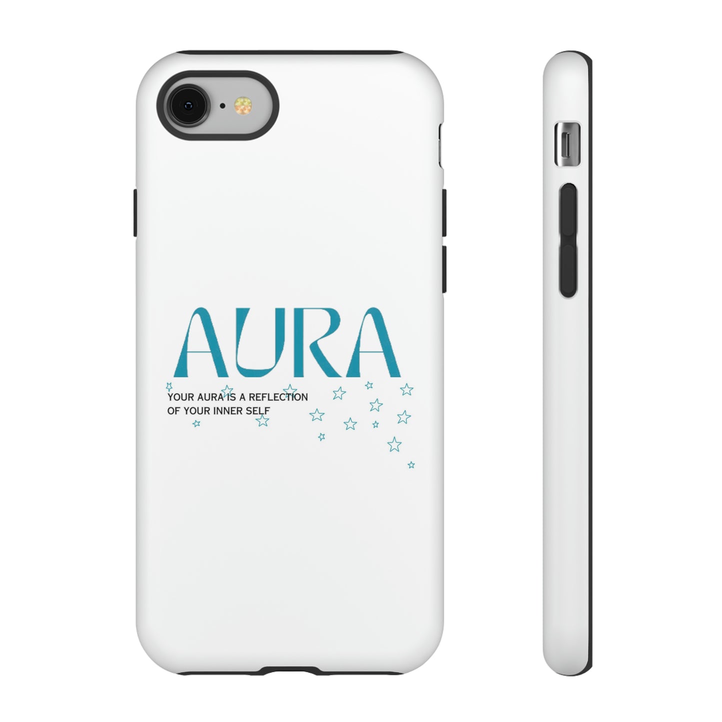 Aura Apparel LOGO "YOUR AURA IS A REFLECTION OF YOUR INNER SELF" Phone Tough Cases