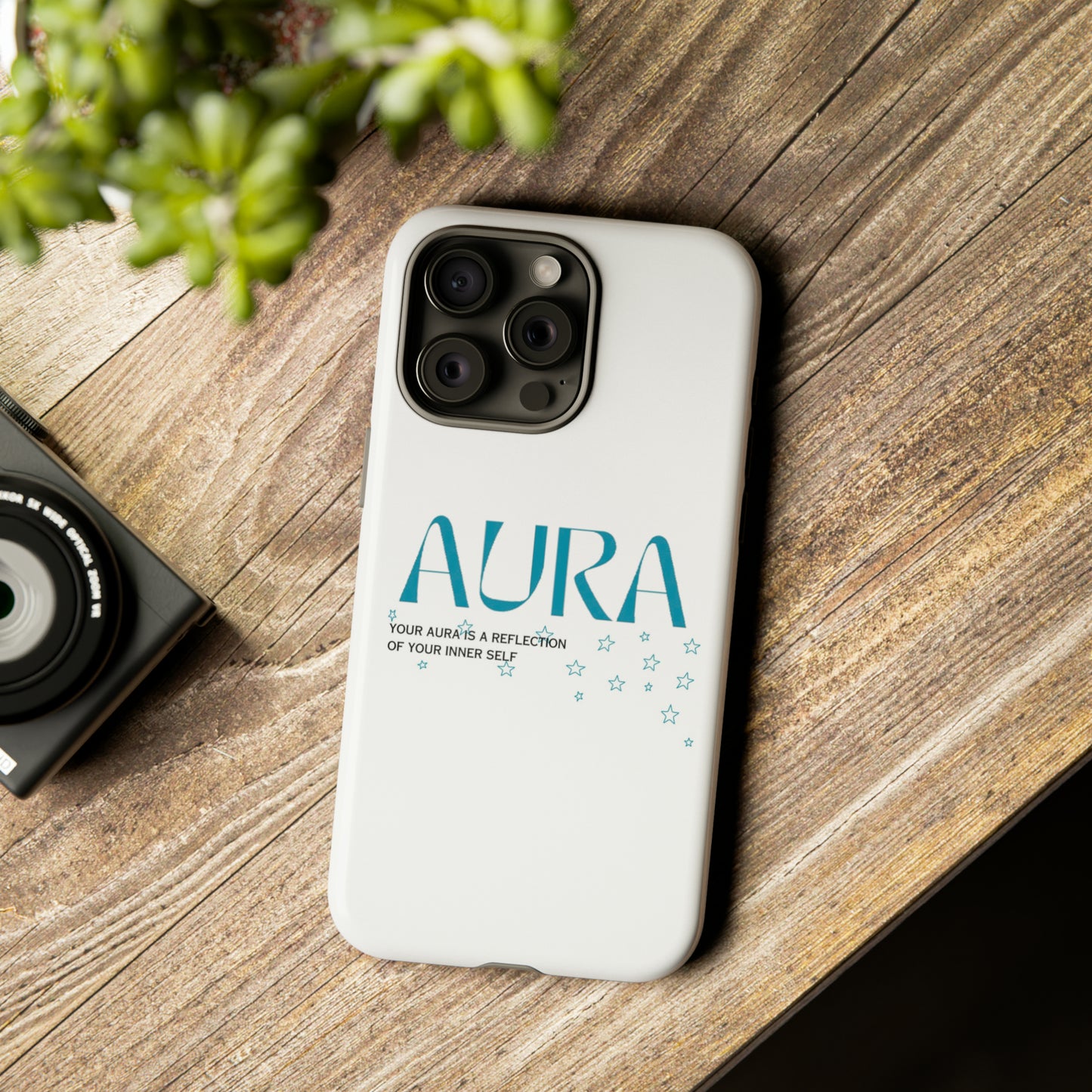 Aura Apparel LOGO "YOUR AURA IS A REFLECTION OF YOUR INNER SELF" Phone Tough Cases