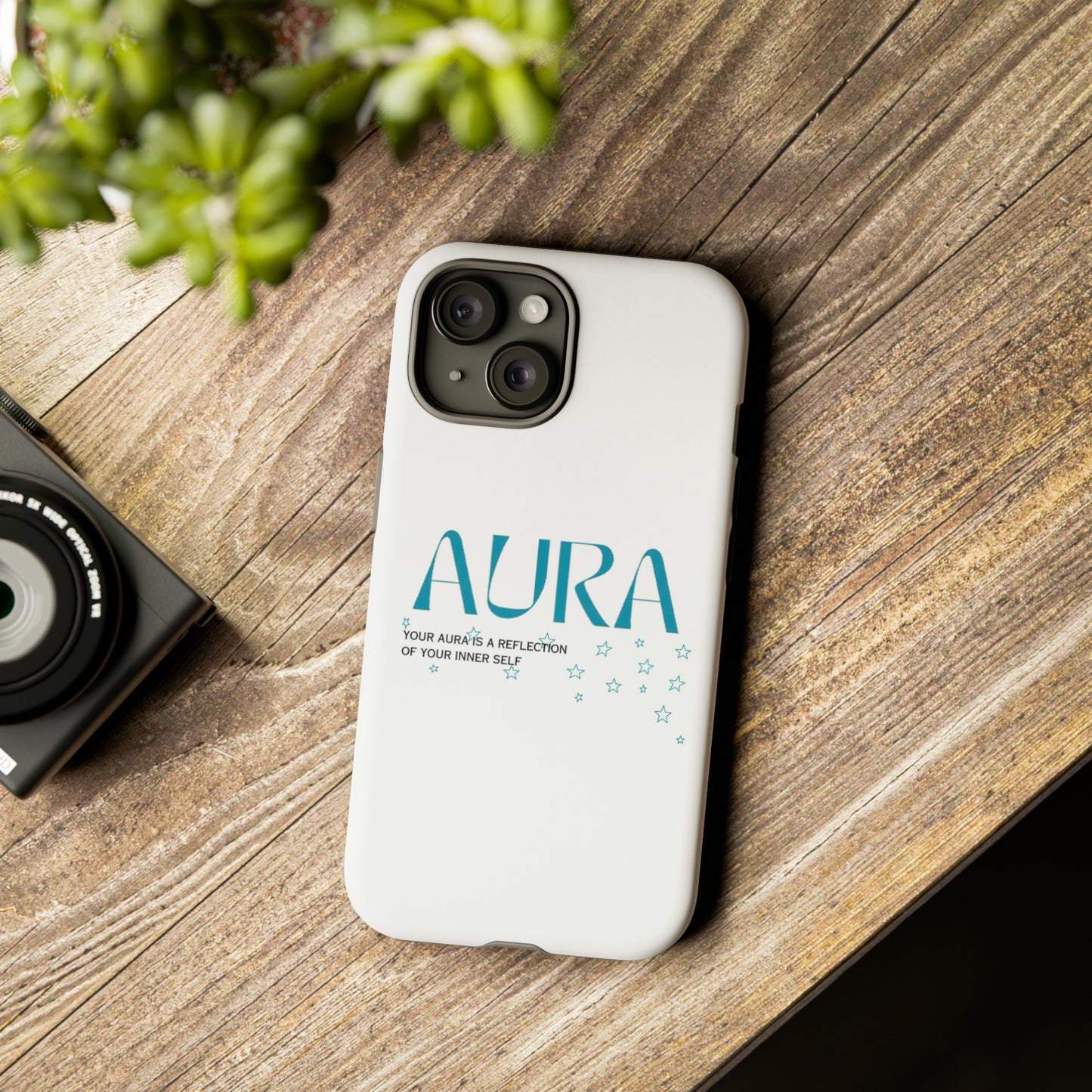 Aura Apparel LOGO "YOUR AURA IS A REFLECTION OF YOUR INNER SELF" Phone Tough Cases