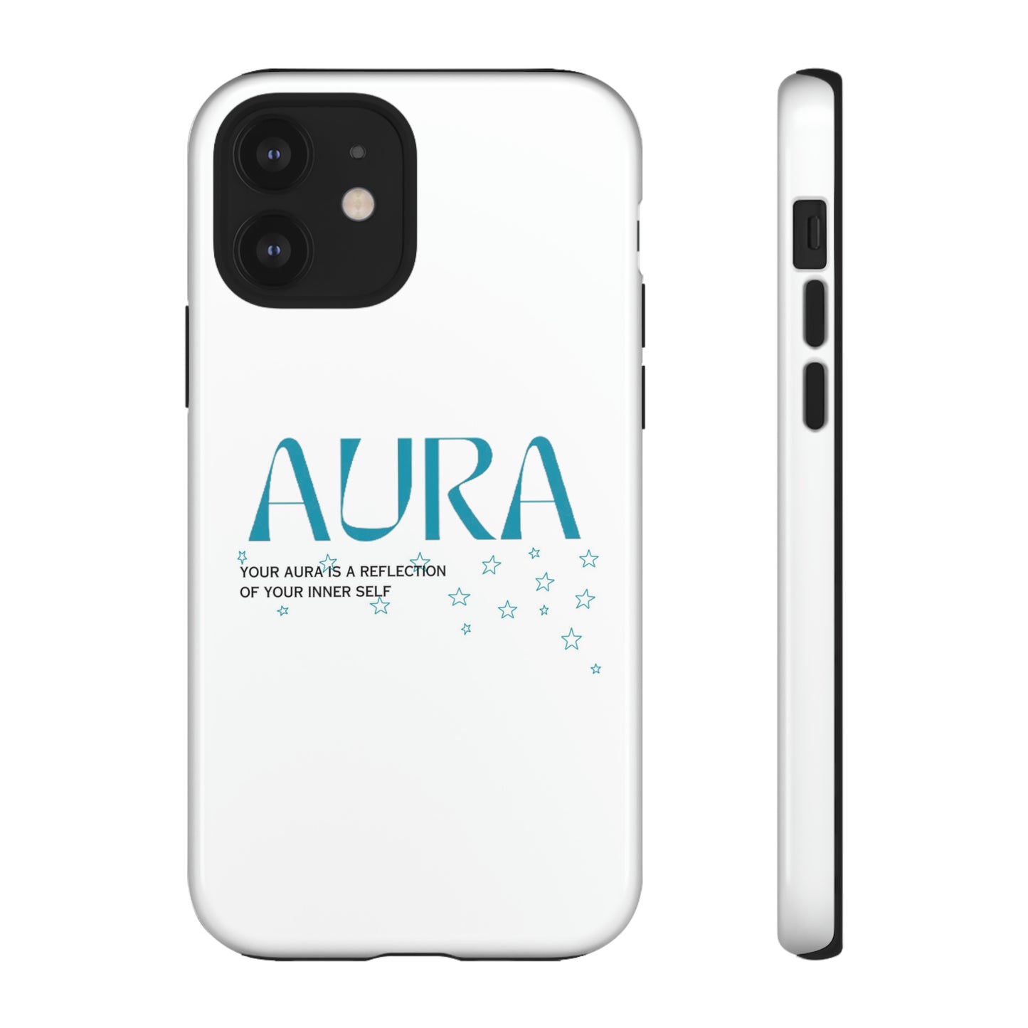 Aura Apparel LOGO "YOUR AURA IS A REFLECTION OF YOUR INNER SELF" Phone Tough Cases