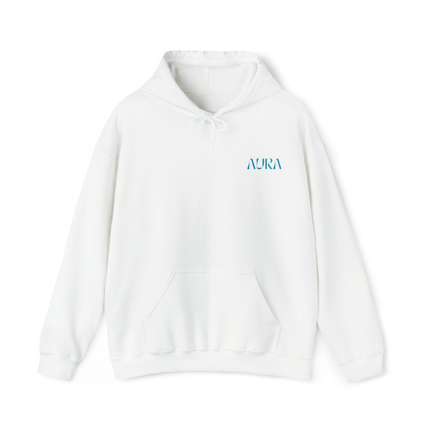 Aura Apparel LOGO "YOUR AURA IS A REFLECTION OF YOUR INNER SELF" Unisex Heavy Blend™ Hooded Sweatshirt