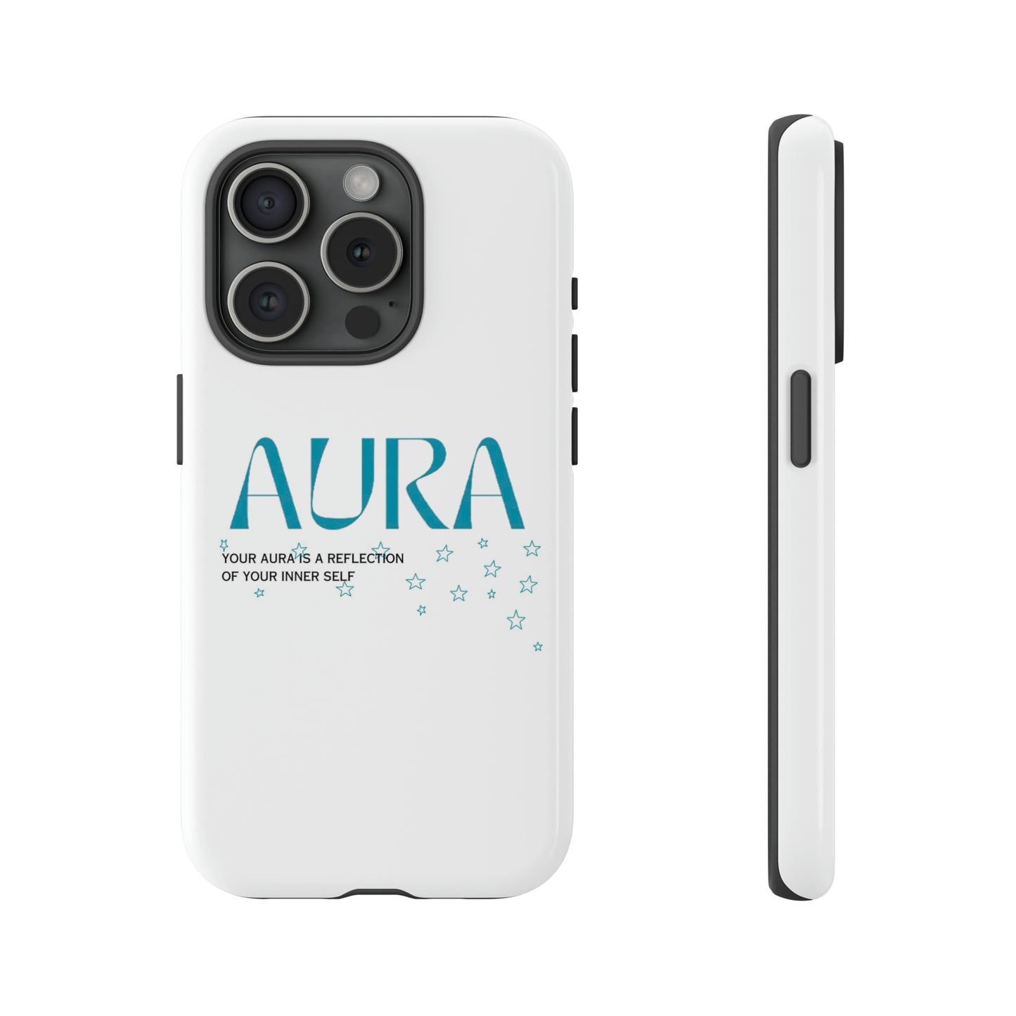 Aura Apparel LOGO "YOUR AURA IS A REFLECTION OF YOUR INNER SELF" Phone Tough Cases