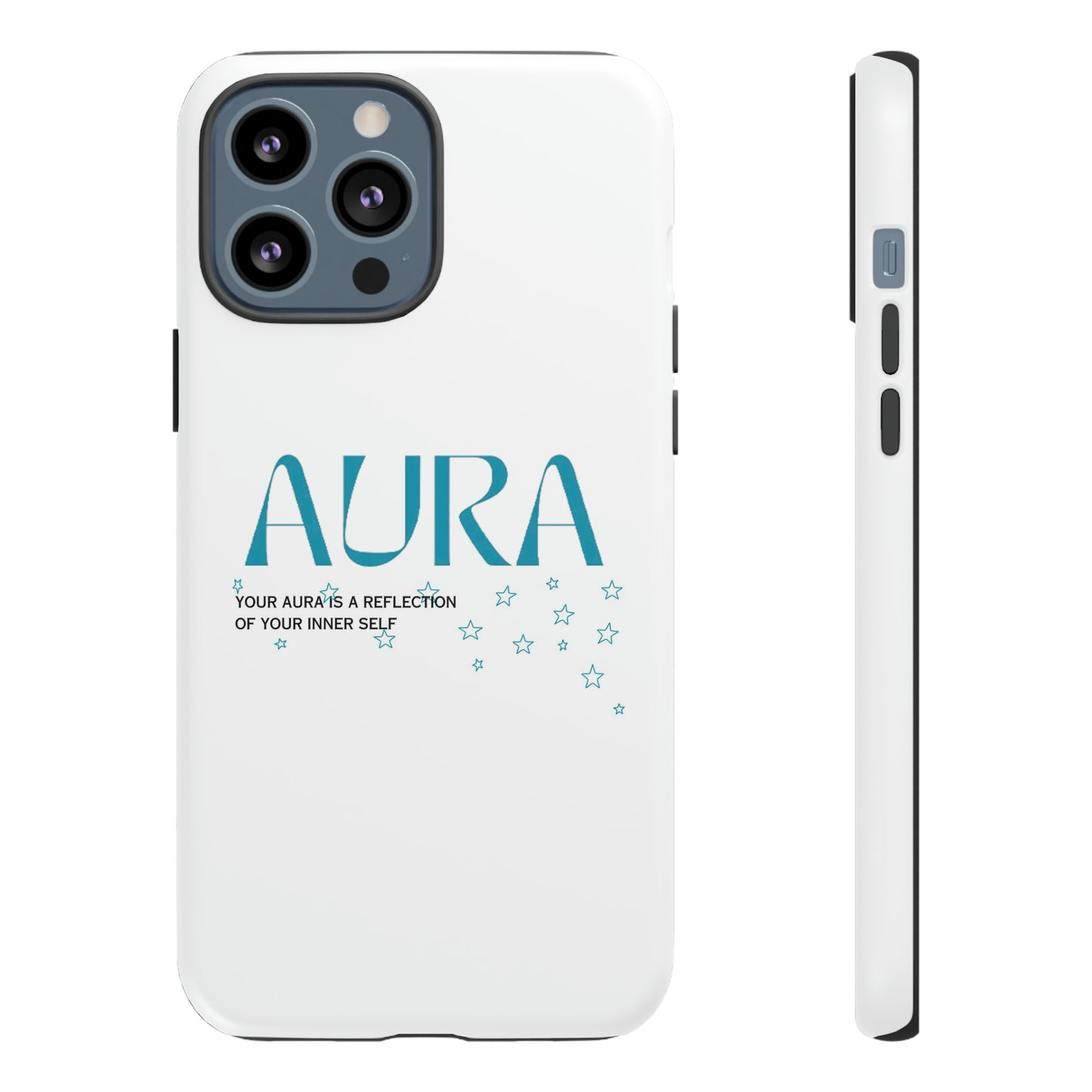 Aura Apparel LOGO "YOUR AURA IS A REFLECTION OF YOUR INNER SELF" Phone Tough Cases