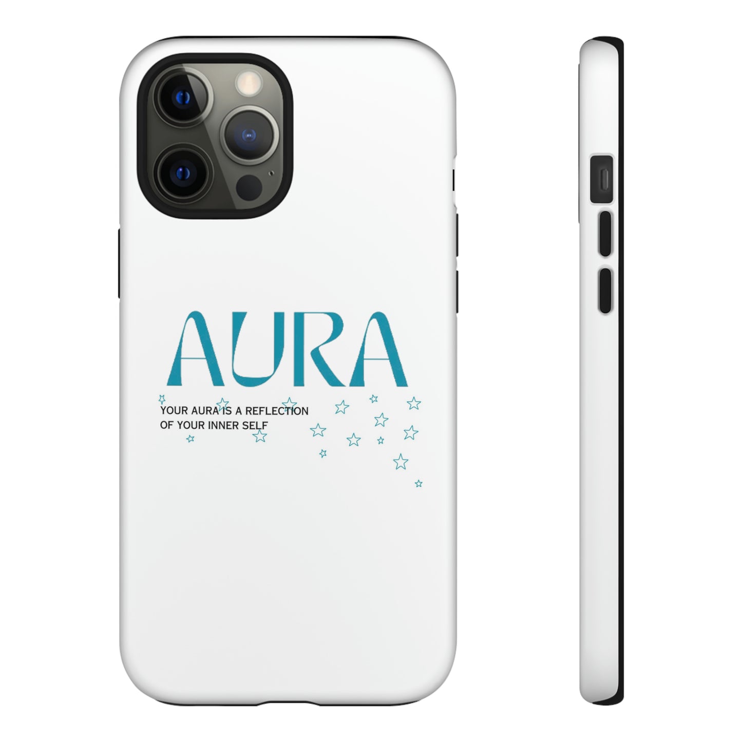 Aura Apparel LOGO "YOUR AURA IS A REFLECTION OF YOUR INNER SELF" Phone Tough Cases