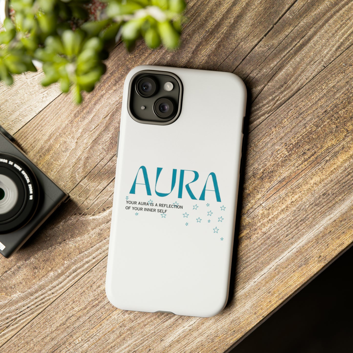 Aura Apparel LOGO "YOUR AURA IS A REFLECTION OF YOUR INNER SELF" Phone Tough Cases