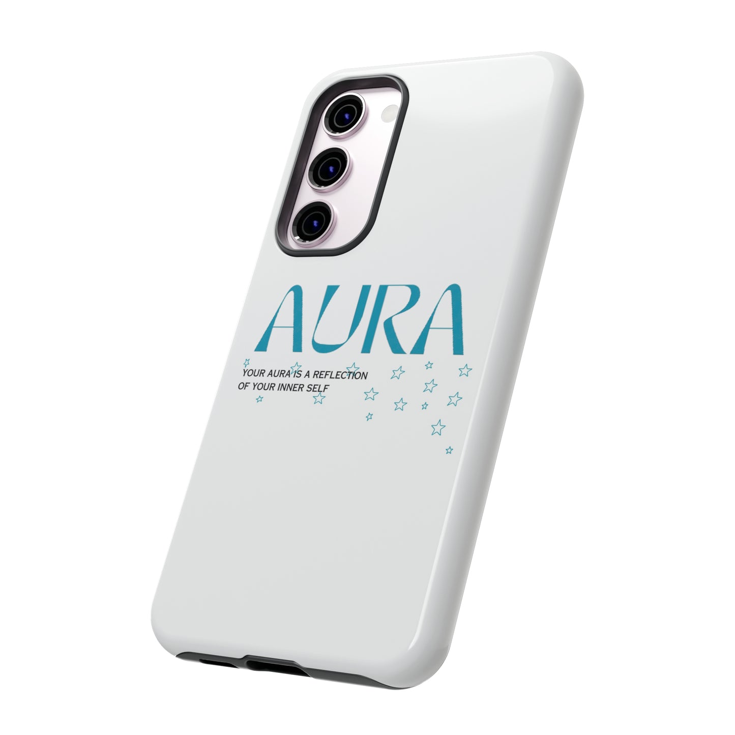 Aura Apparel LOGO "YOUR AURA IS A REFLECTION OF YOUR INNER SELF" Phone Tough Cases