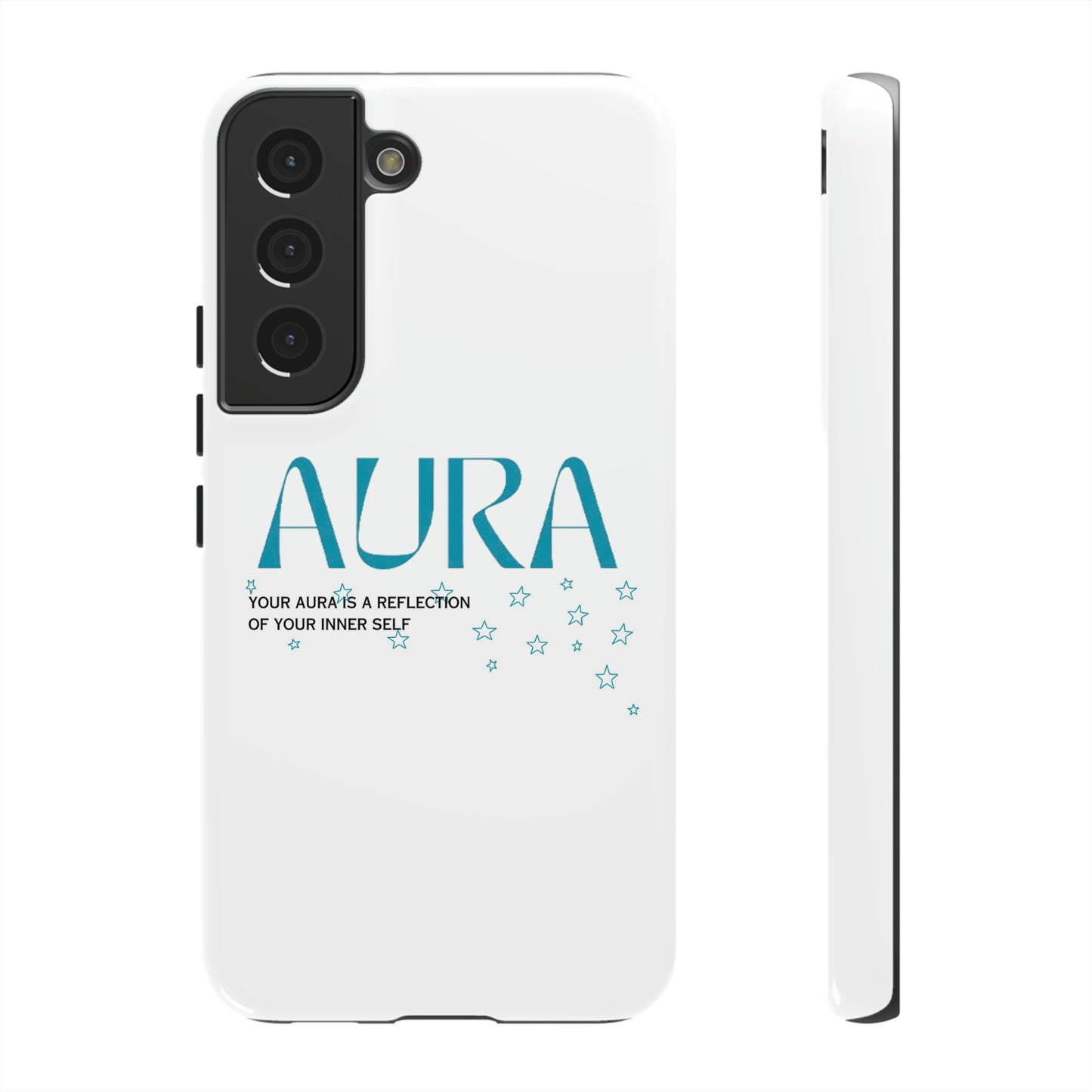 Aura Apparel LOGO "YOUR AURA IS A REFLECTION OF YOUR INNER SELF" Phone Tough Cases