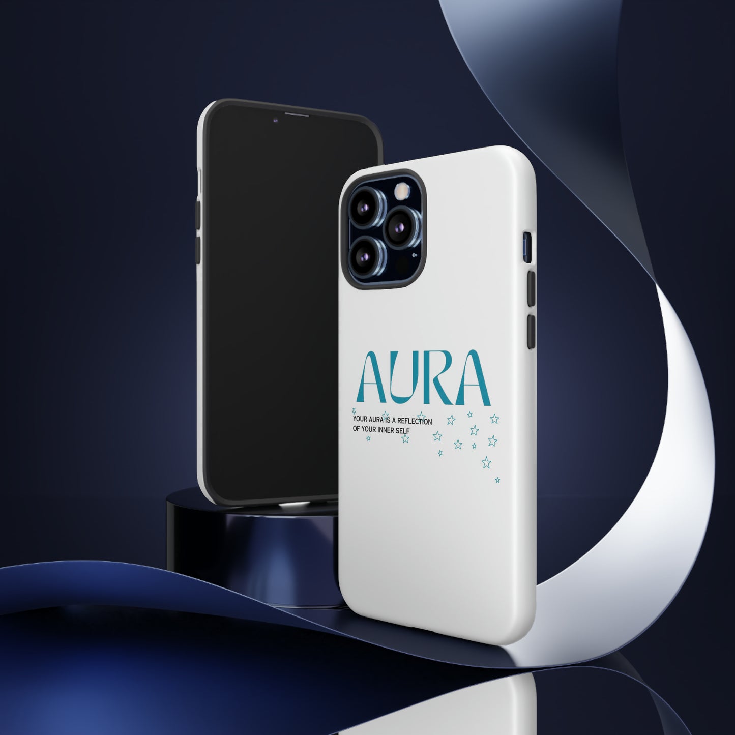 Aura Apparel LOGO "YOUR AURA IS A REFLECTION OF YOUR INNER SELF" Phone Tough Cases