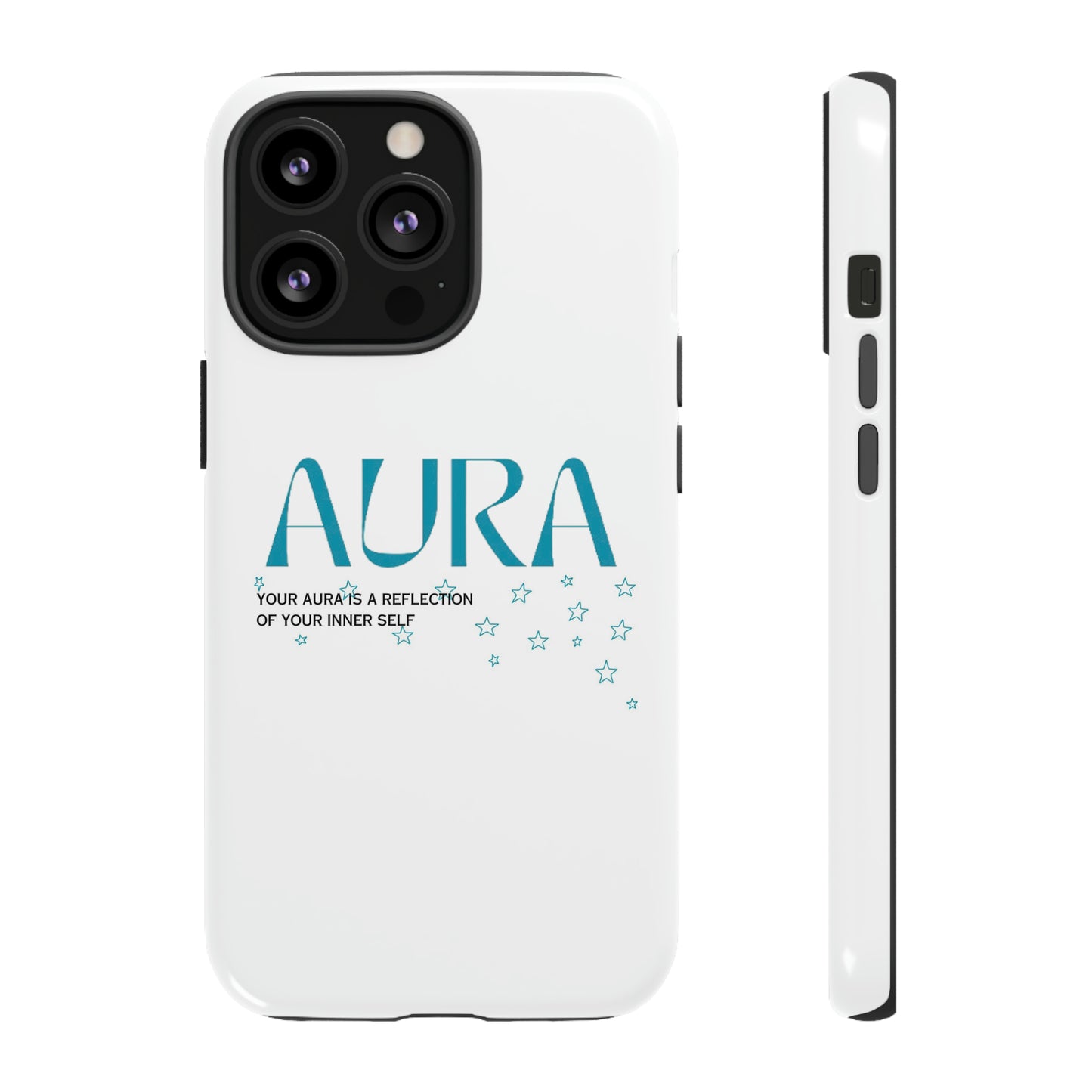 Aura Apparel LOGO "YOUR AURA IS A REFLECTION OF YOUR INNER SELF" Phone Tough Cases