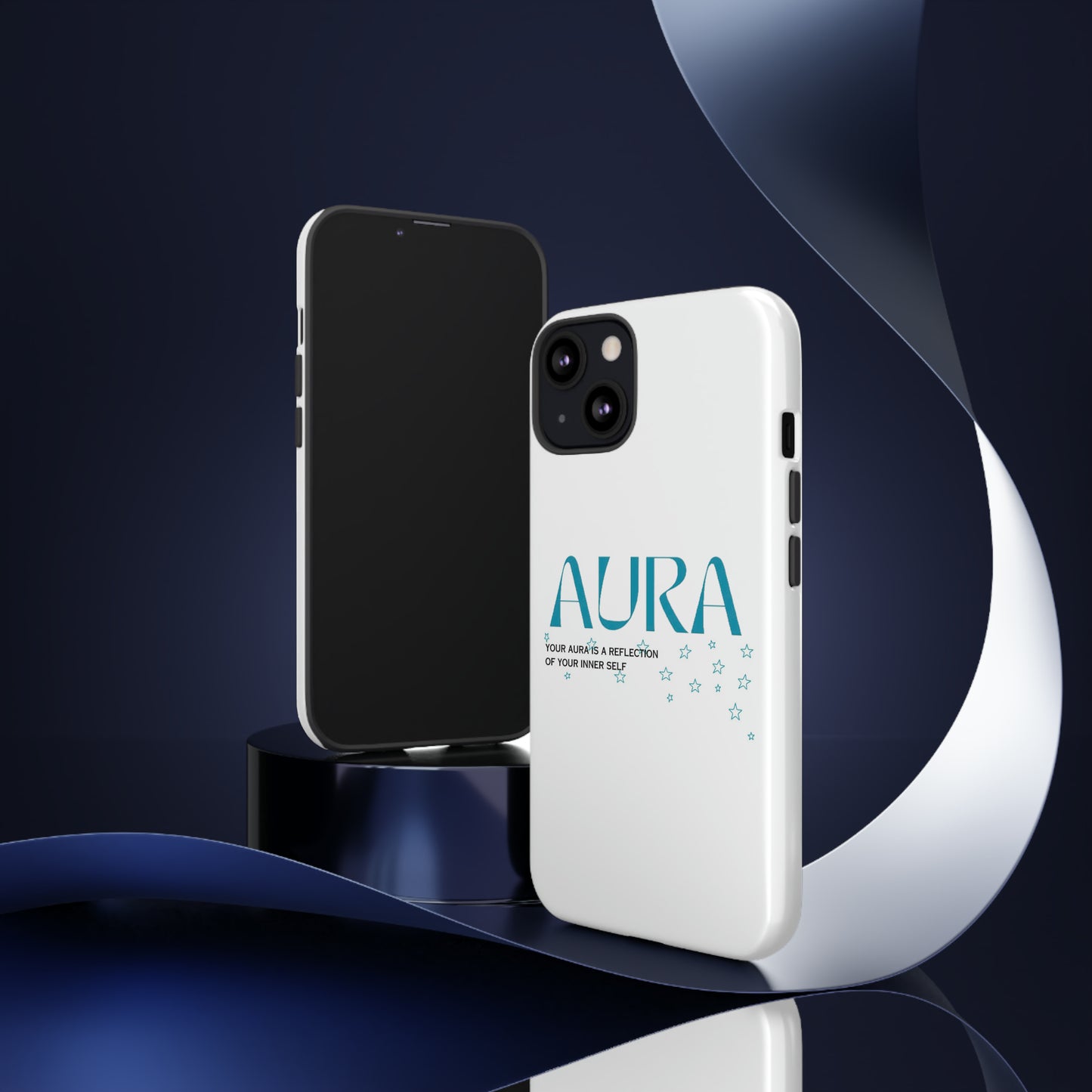 Aura Apparel LOGO "YOUR AURA IS A REFLECTION OF YOUR INNER SELF" Phone Tough Cases