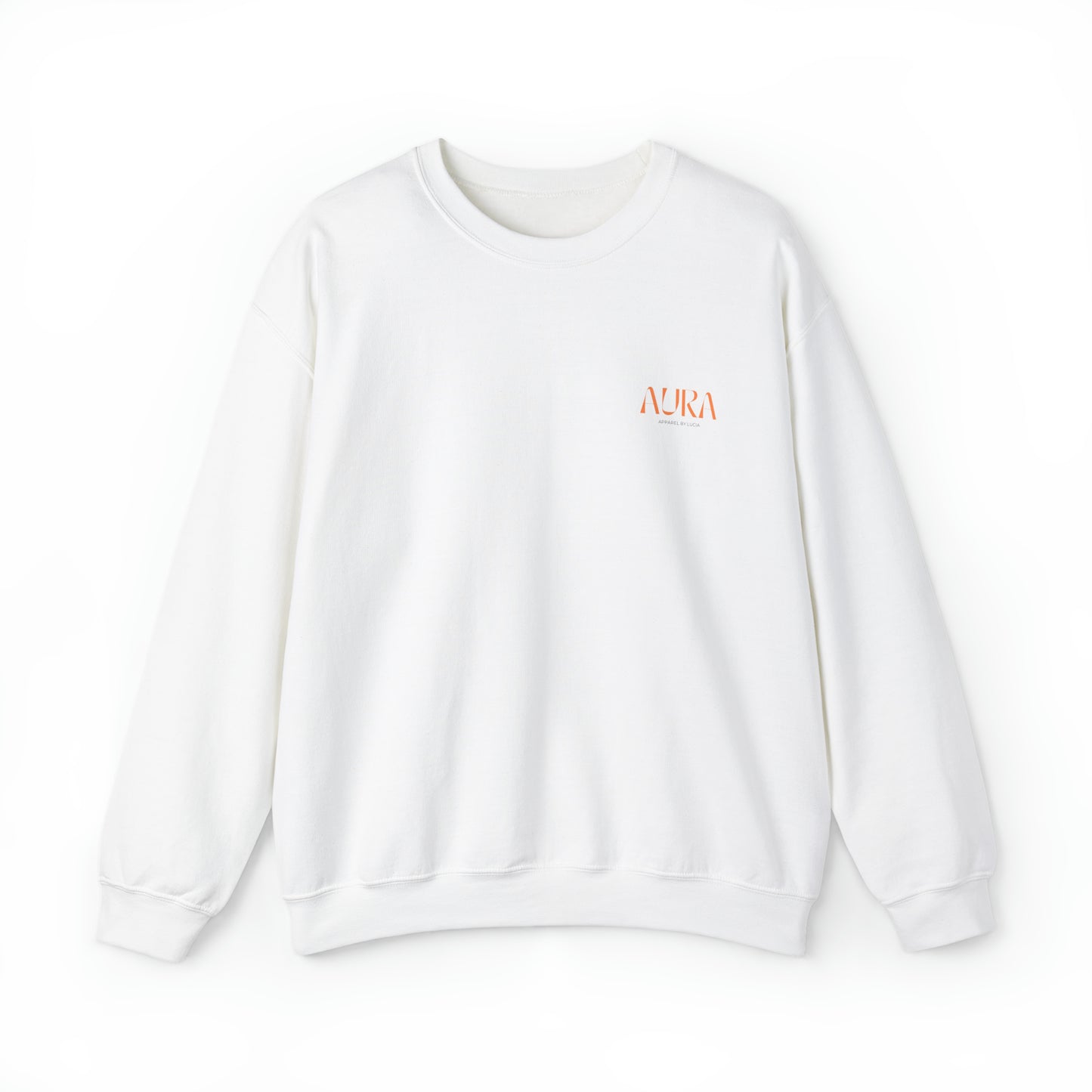 Orange Aura Apparel LOGO Unisex Heavy Blend™ Crewneck Sweatshirt