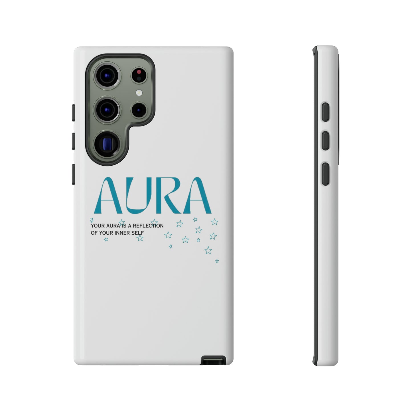 Aura Apparel LOGO "YOUR AURA IS A REFLECTION OF YOUR INNER SELF" Phone Tough Cases