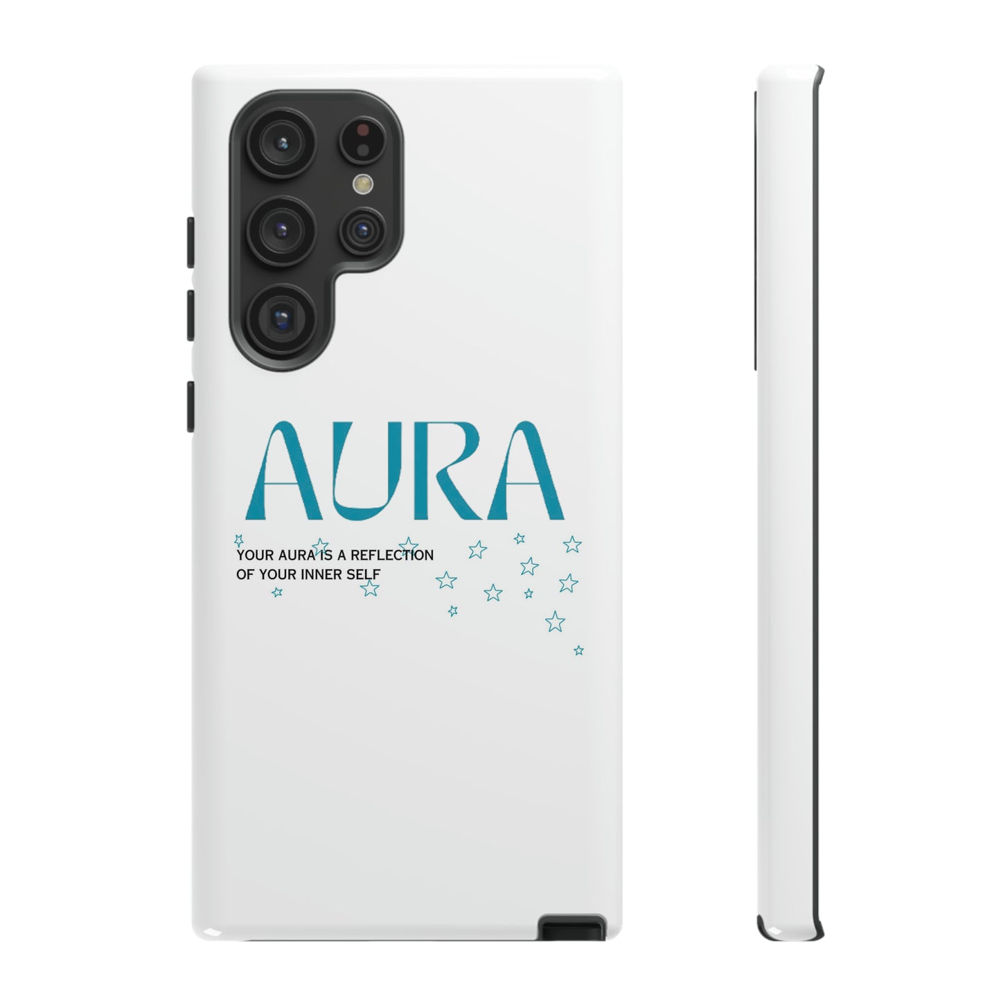 Aura Apparel LOGO "YOUR AURA IS A REFLECTION OF YOUR INNER SELF" Phone Tough Cases