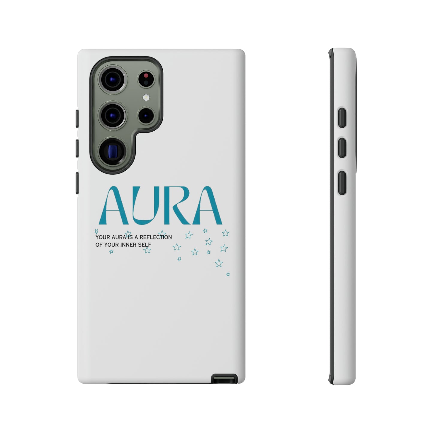 Aura Apparel LOGO "YOUR AURA IS A REFLECTION OF YOUR INNER SELF" Phone Tough Cases